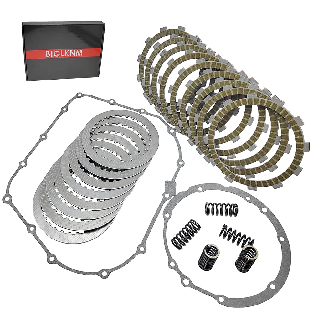 BIGLKNM Clutch Kit Friction Plates & Heavy Duty Springs Gasket for Honda VT1100 VT1100C VT1100D2 VT1100C3 Shadow Sabre Spirit Ae