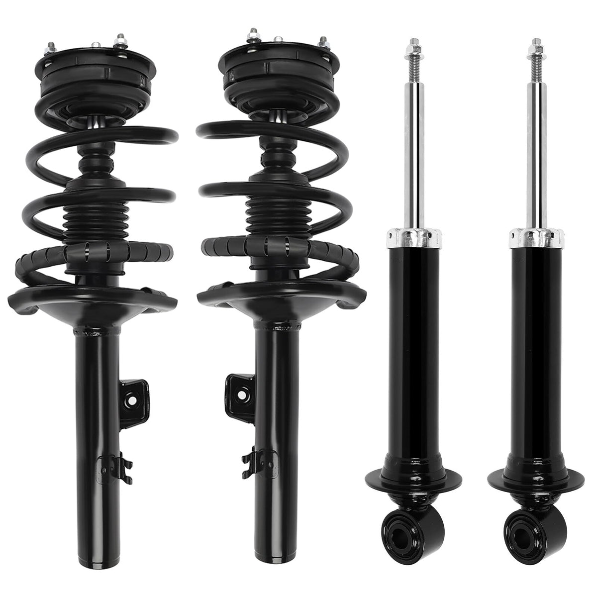 Scitoo Front Complete Struts Spring Assembly Rear Shocks Struts Fits 2005-2007 For Ford Freestyle Quick Struts 172610 341462 72538 - Set Of 4