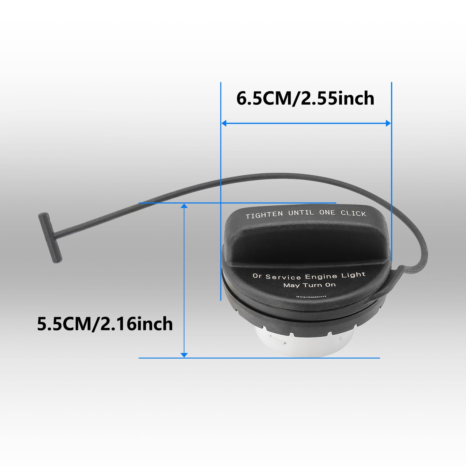Gas Cap Fuel Cap Gt358 For 2011-2017 Buick Enclave, Chevrolet Silverado 2500 Hd Silverado 3500 Hd Tahoe Silverado 1500 Suburban 2500 Traverse, Gmc Sierra Yukon Acadia, Cadillac Escalade Fuel Tank Caps