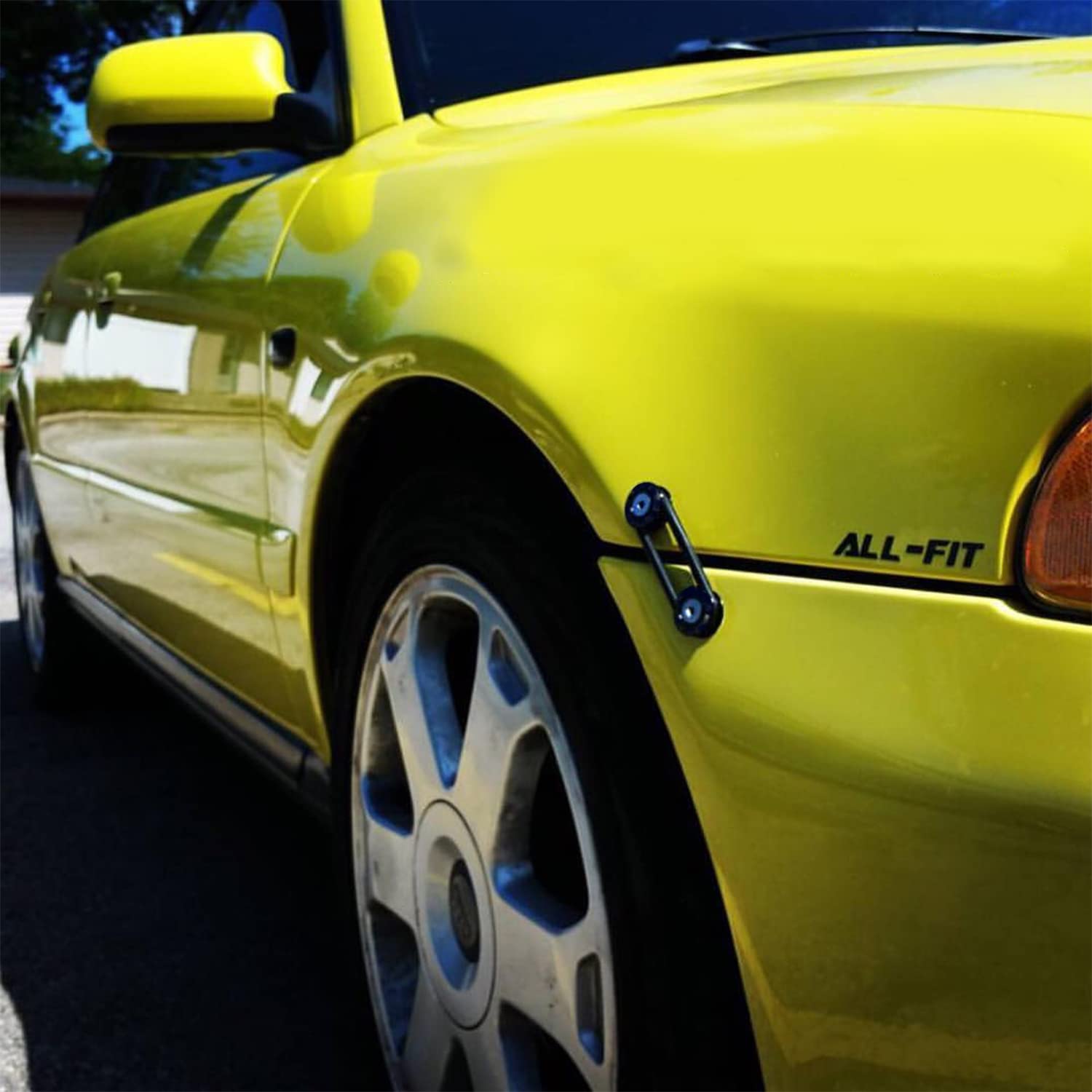 Ouzorp Bumper Trunk Quick Release Fastener Kit - Black Front & Rear Bumper Accessories