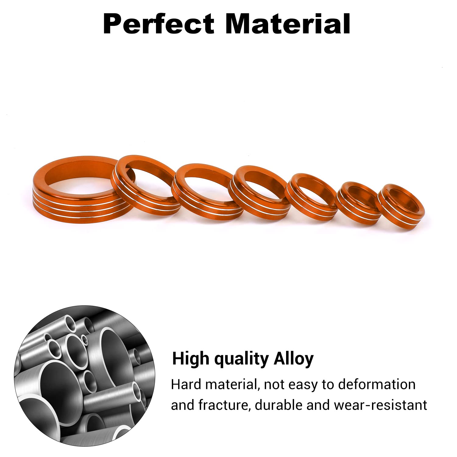 Jwwy Air Conditioner Headlight Switch Knob 4Wd Wheel Drive Trailer Gear Shift Switch Knob Cover For 2021-2022 Ford Bronco Sport