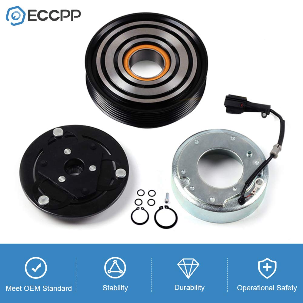 Eccpp A/C Compressor Clutch 2011-2013 Fit For Subaru Forester 2.5L A/C Clutch Assembly