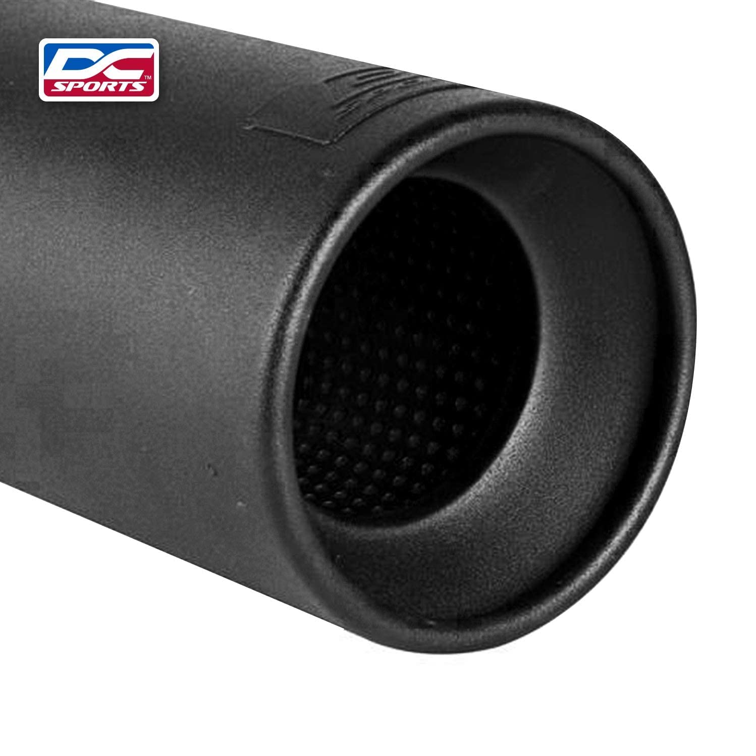 DC Sport Black Universal Bolt On Exhaust Tip 2.875'' Inlet 3.75'' Outlet - Fits 1.75'' - 2.5'' Tail Pipes