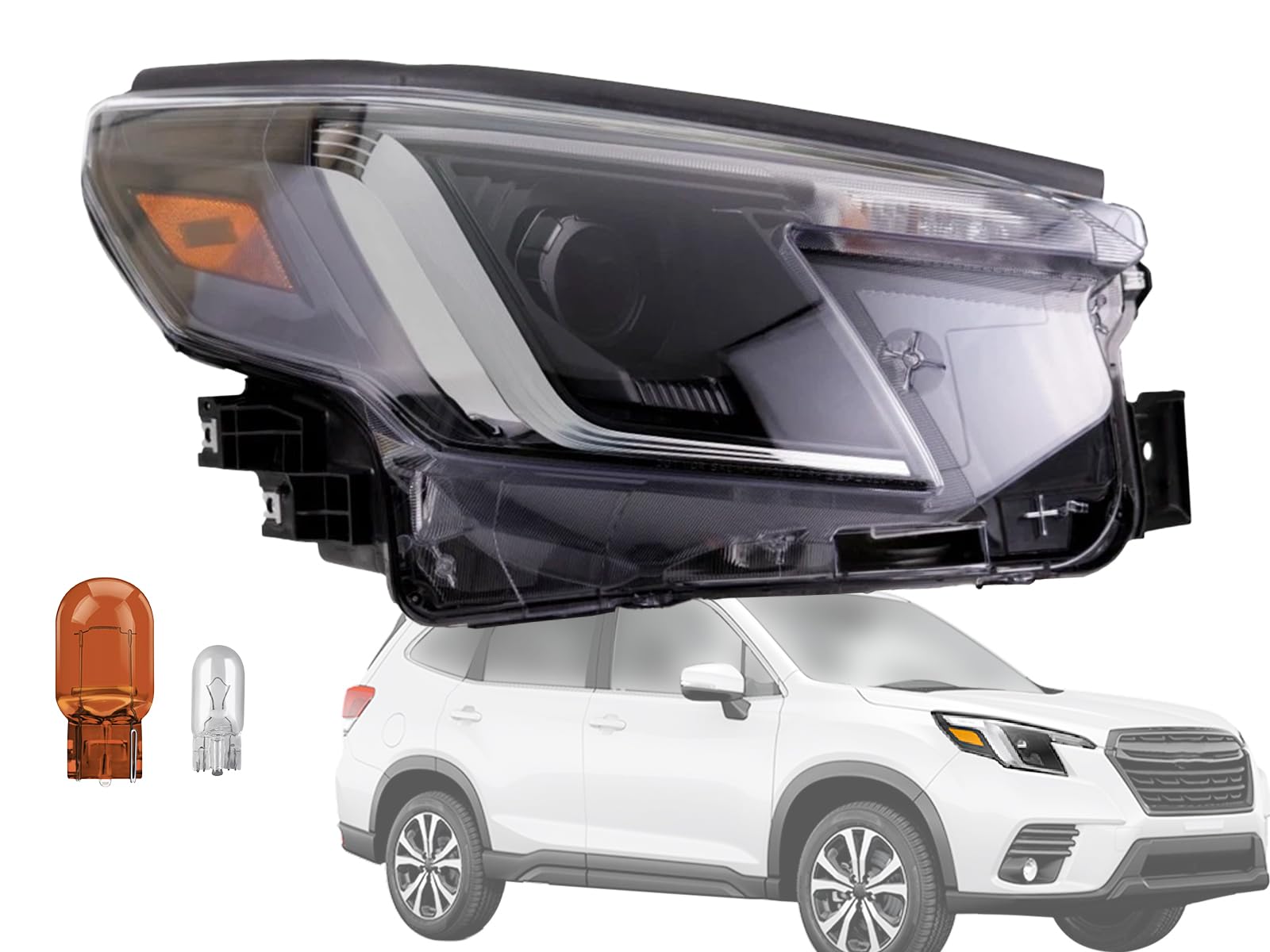 KAP Replacement for LED Head Lights 2022 2023 2024 Forester Limited Premier Touring Model Passenger Right Side 84002SJ640 SU2503