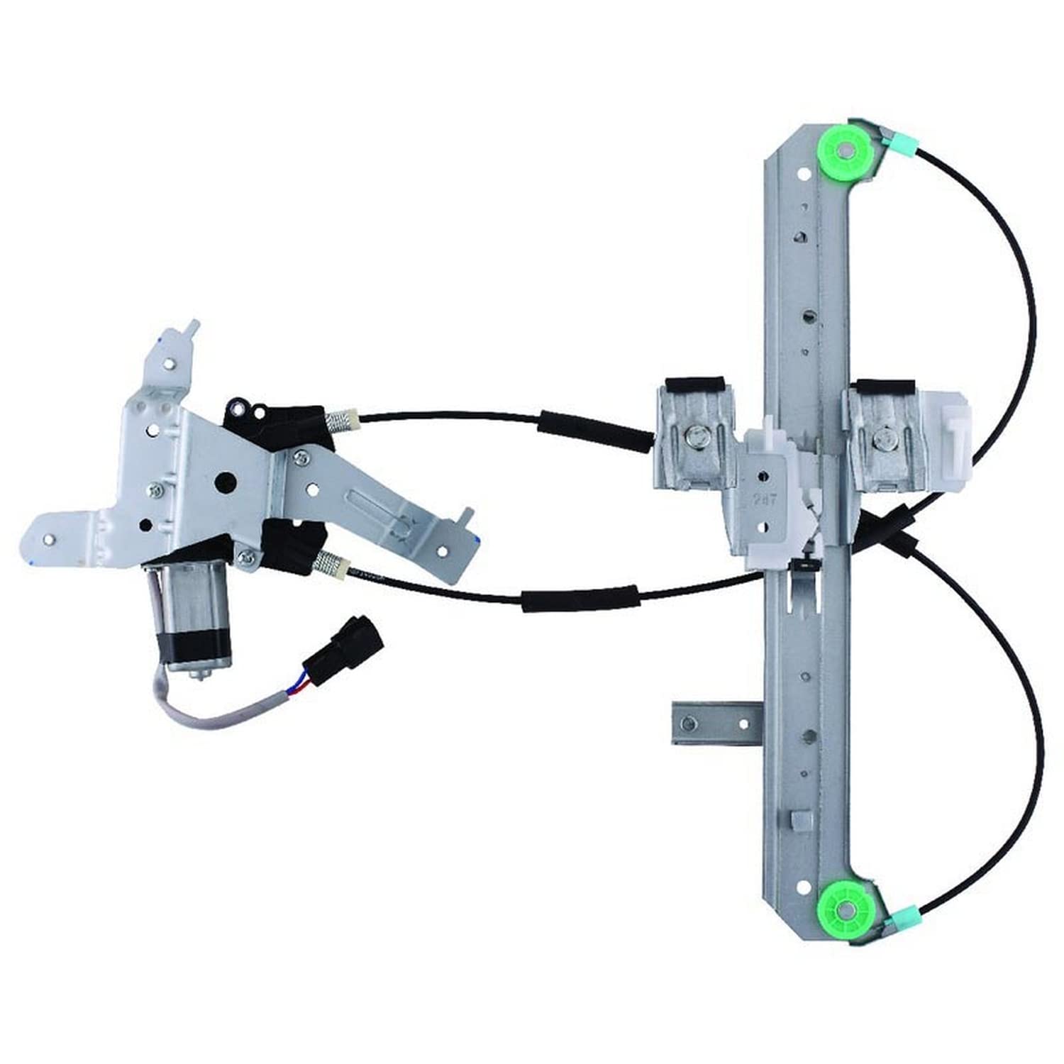OEG Parts New Window Regulator W/Motor Rear Drivers Side Left RLH Compatible With Chevy Tahoe & GMC Yukon 2000-2006, Cadillac Es