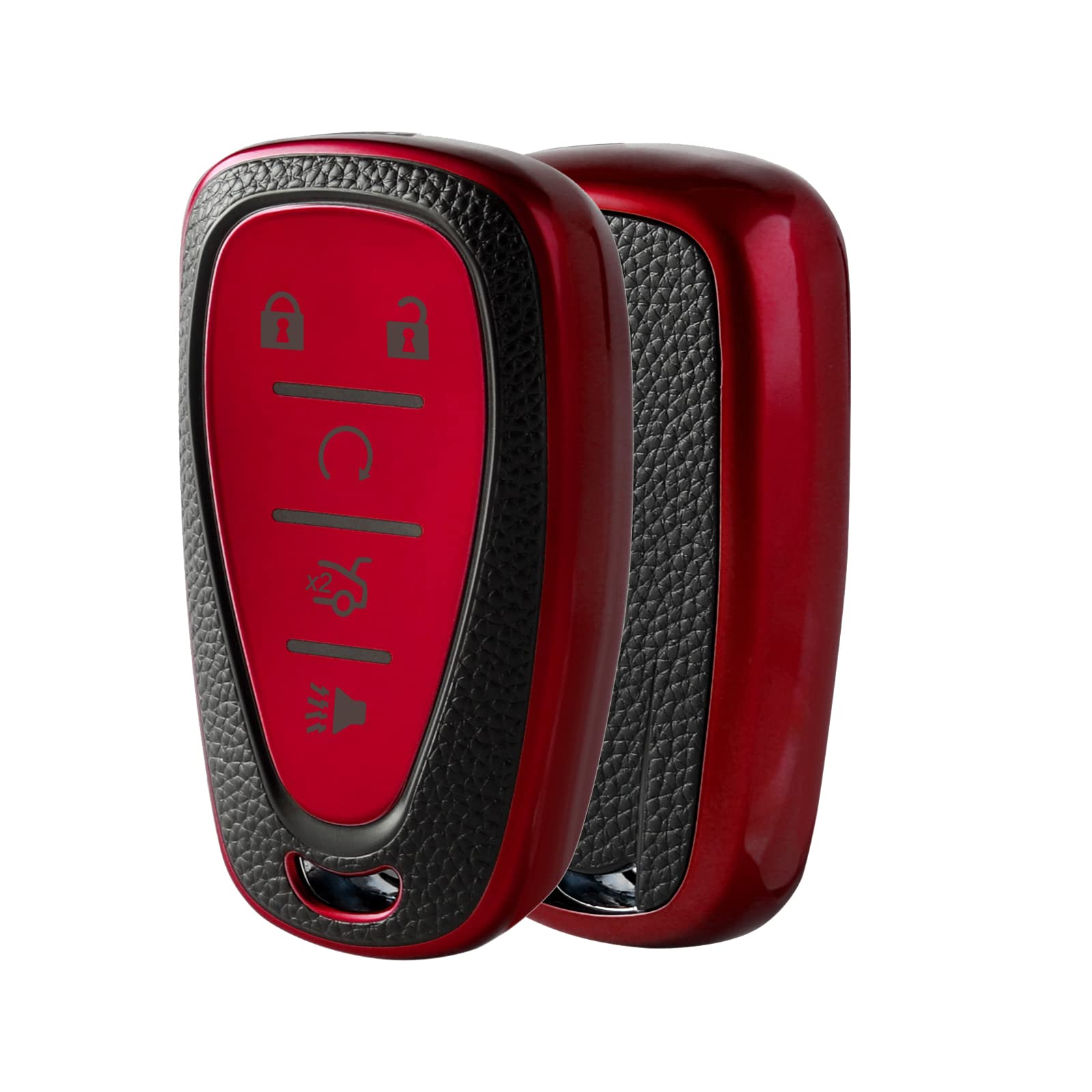 Elohei For Chevy Key Fob Cover Case Tpu Protector Holder For Chevrolet 2020 2019 2018 2017 2016 Chevy Malibu Camaro Cruze Trailb