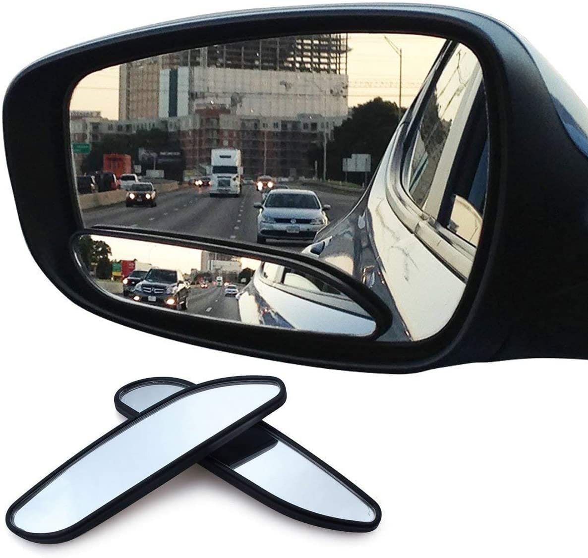 Eeekit Side Mirror Blindspot, Blind Spot Mirror For Car Truck, Mirror Unique Side 360 Degree Rotating Design, Wide Angle Mirror 