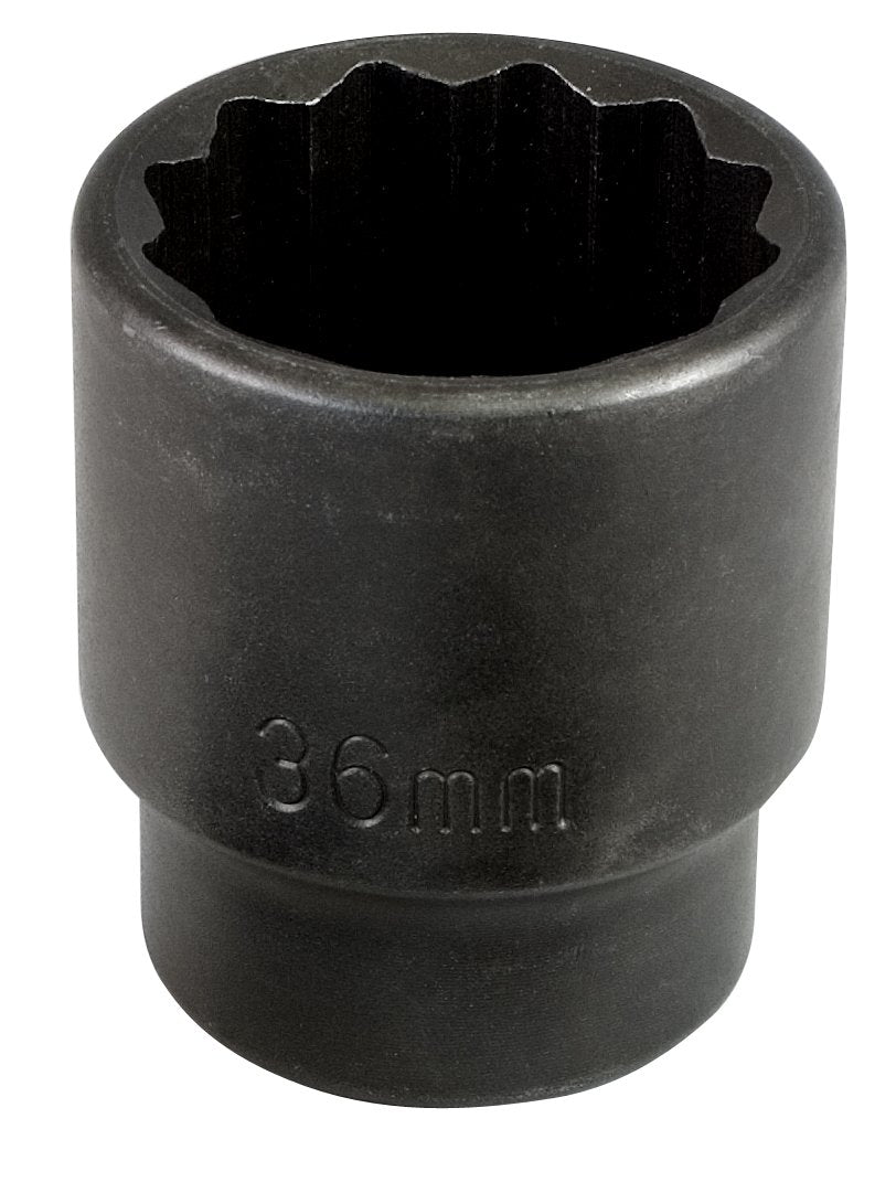 Lisle 22090 36mm 12-Point Axle Nut Socket