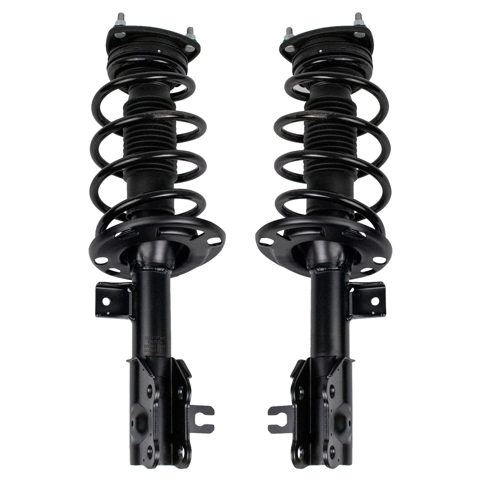 Trq Front Strut & Coil Spring Assembly Set Driver & Passenger Sides Compatible With 14-17 Mazda 6