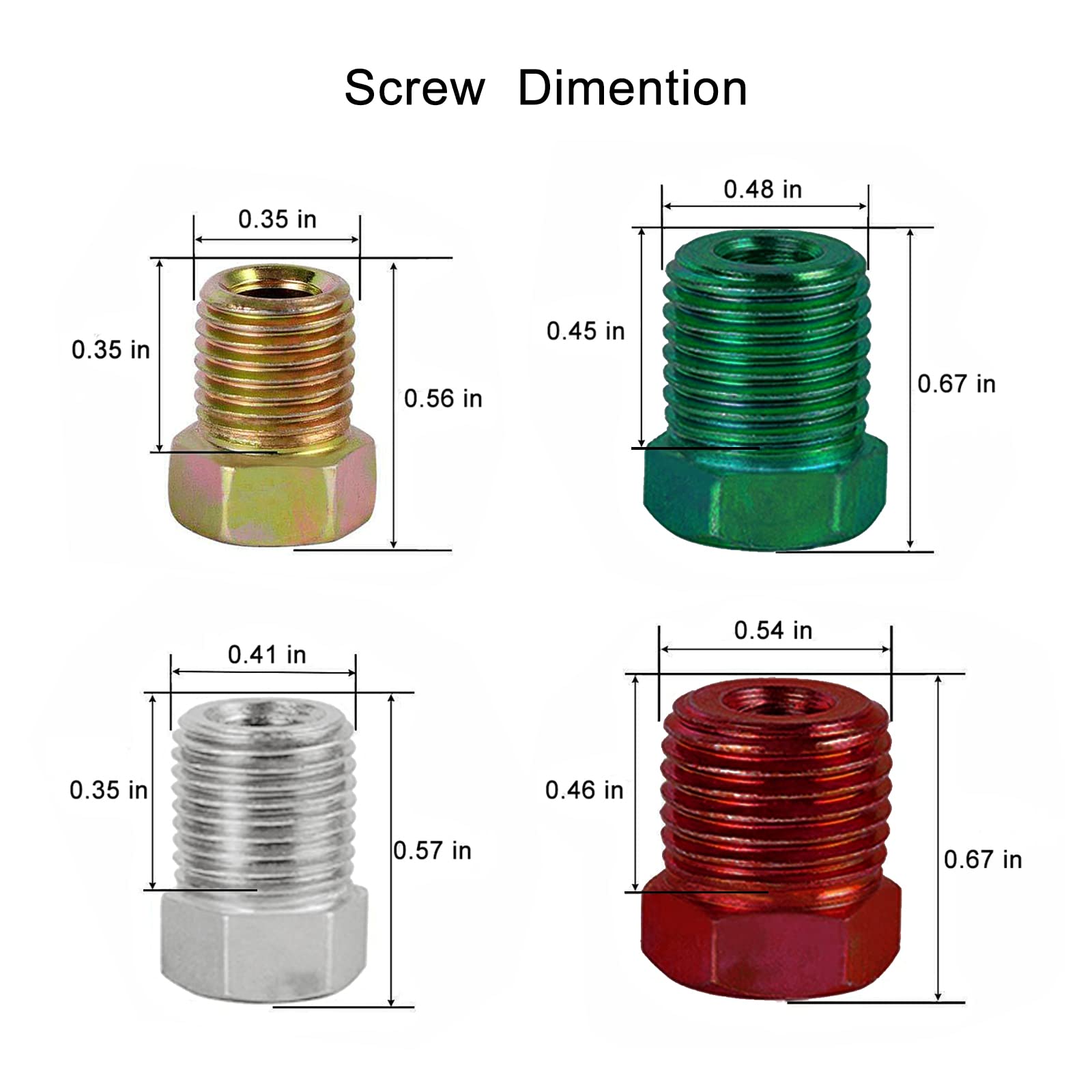Muhize Upgraded 3/16 Copper Nickel Brake Line - 25Ft Non-Magnetic Brake Tubing With 16 Fittings For Corrosion Resistance