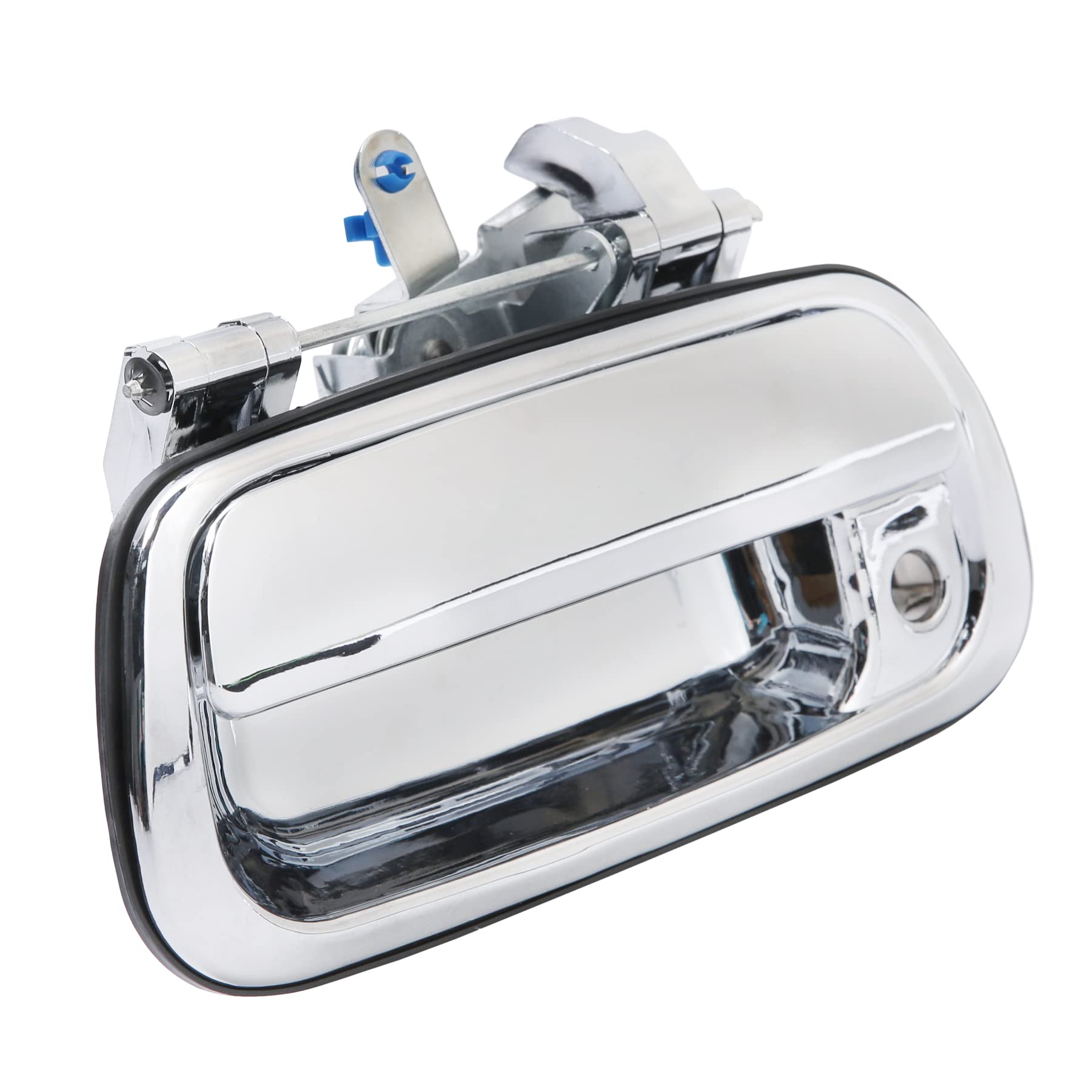 Gledewen Chrome Tailgate Door Handle, Compatible With 2000-2006 Toyota Tundra, Exterior Rear With Keyhole | Replaces# 69090-0C01