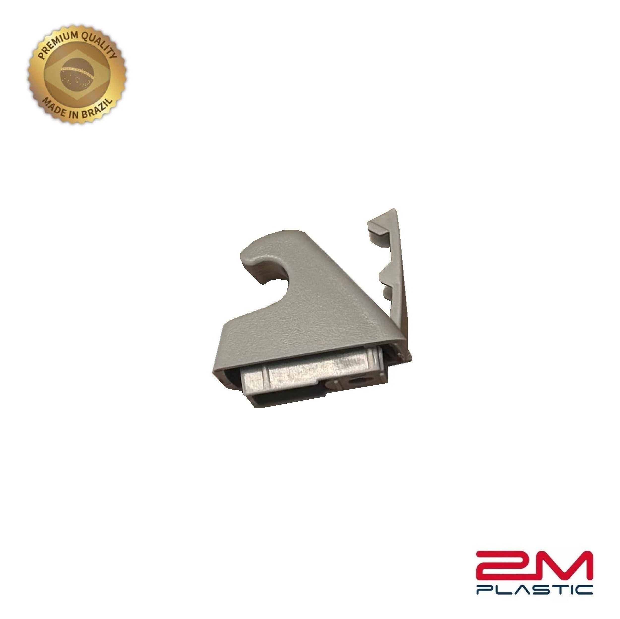 Sun Visor Fits For Chevy Sonic 2012-2020 Spark 2011-2022 Gray Replacement Brand 2M Plastic (Gray Right + Support)