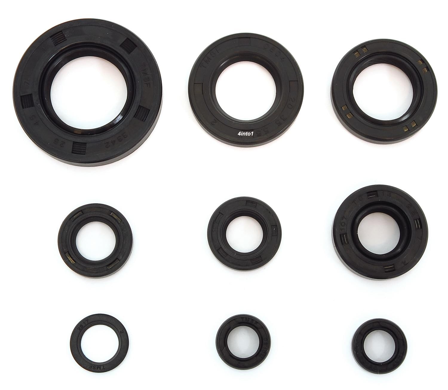 Engine Oil Seal Kit - Compatible With Honda Xl600R Xr600R Xl600 Xr600-9 Seals