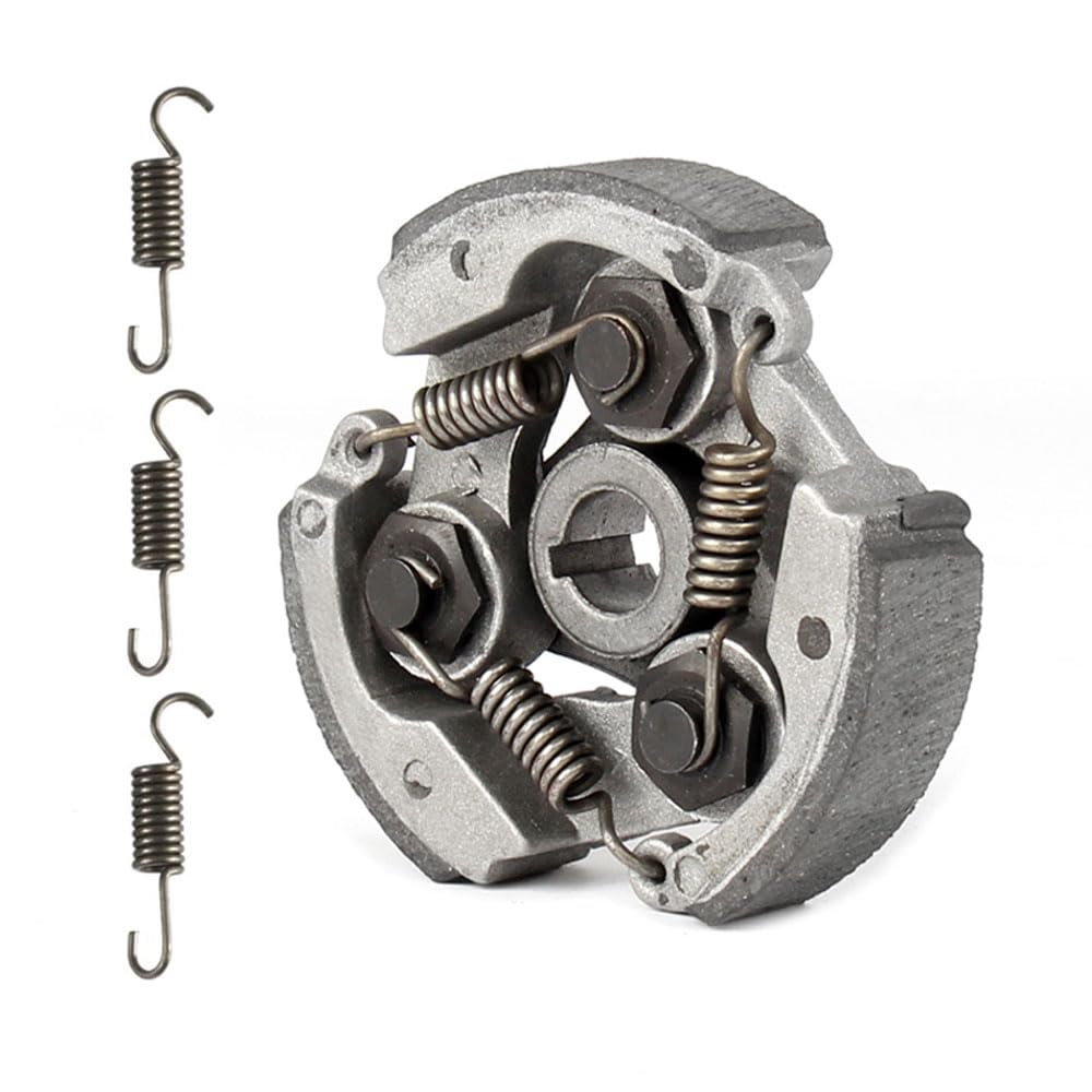 Clutch Pad with 3 Springs replace for 2 Stroke 47cc 49cc 50cc 53cc Mini Pocket Bike Pit Bike Dirt Bike Crosser ATV Coolster Taot