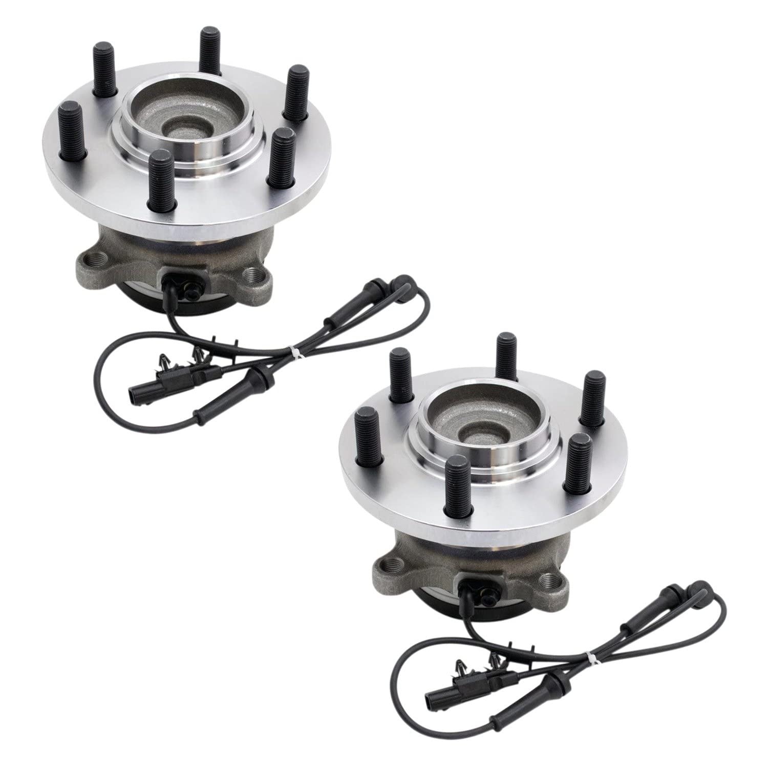 Trq Front Wheel Hub Bearings Assembly Set Compatible With 2016-2019 Nissan Titan Xd