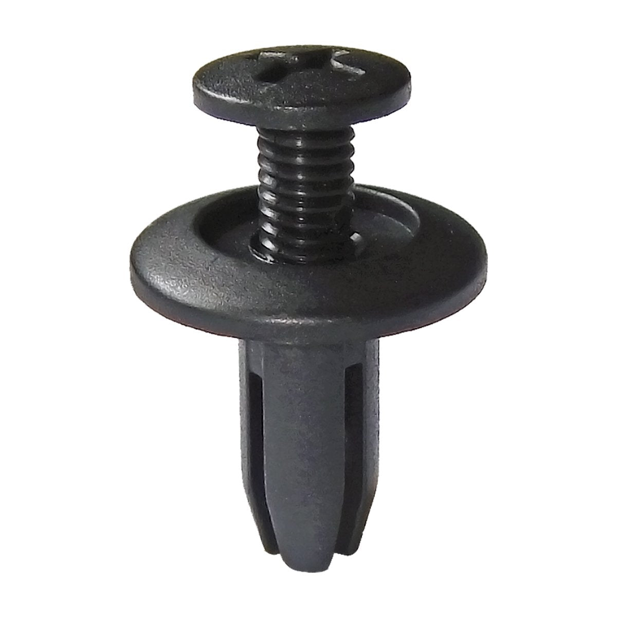 Lantee 100 Pcs Car Front Fender Skirt Push-Type Plastic Nylon Retainer Clips Fasteners Rivets 15 X 12 X 6Mm