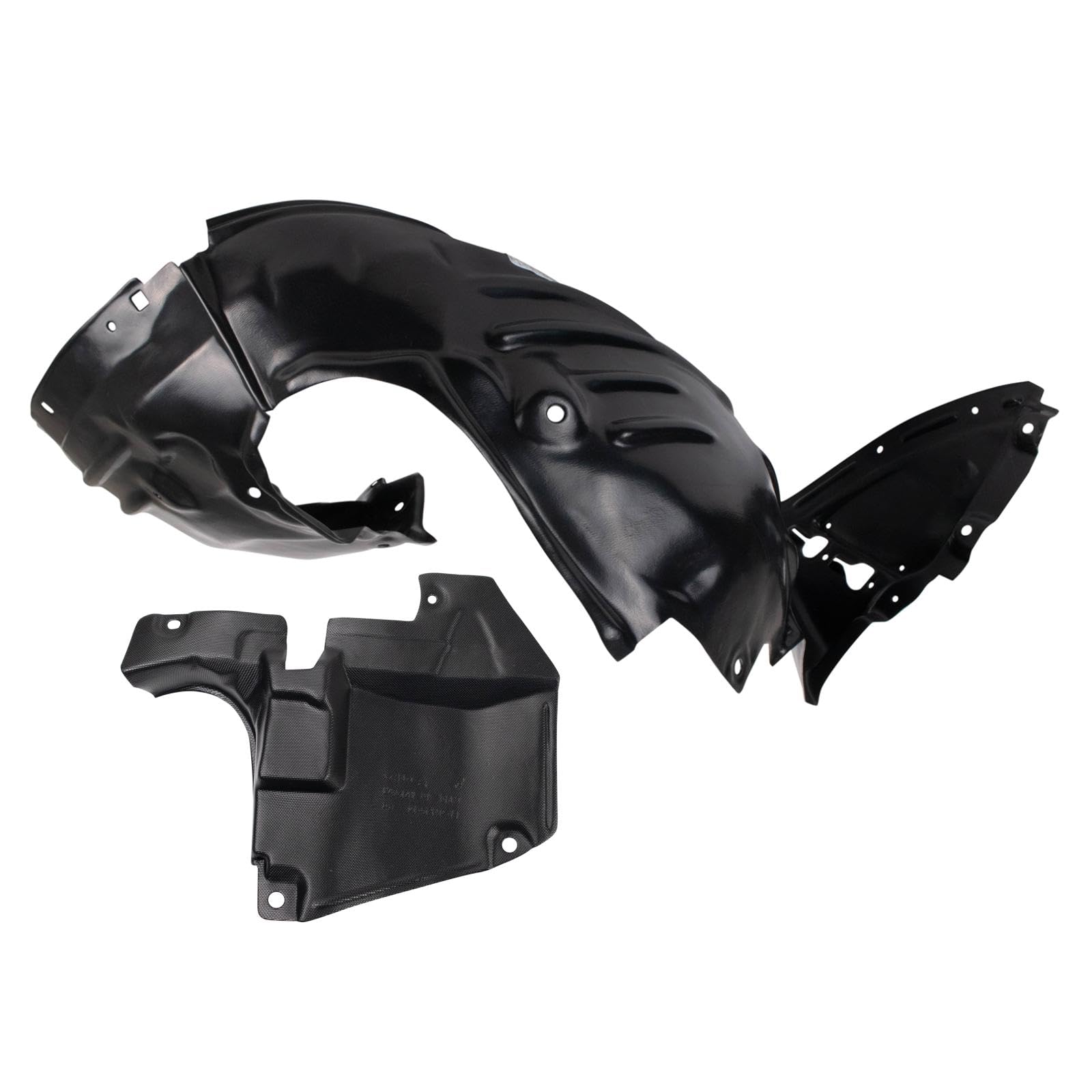 Trq Inner Fender Liner Set Compatible With 2017-2021 Mazda Cx-5 Ma1248149 Ma1251116