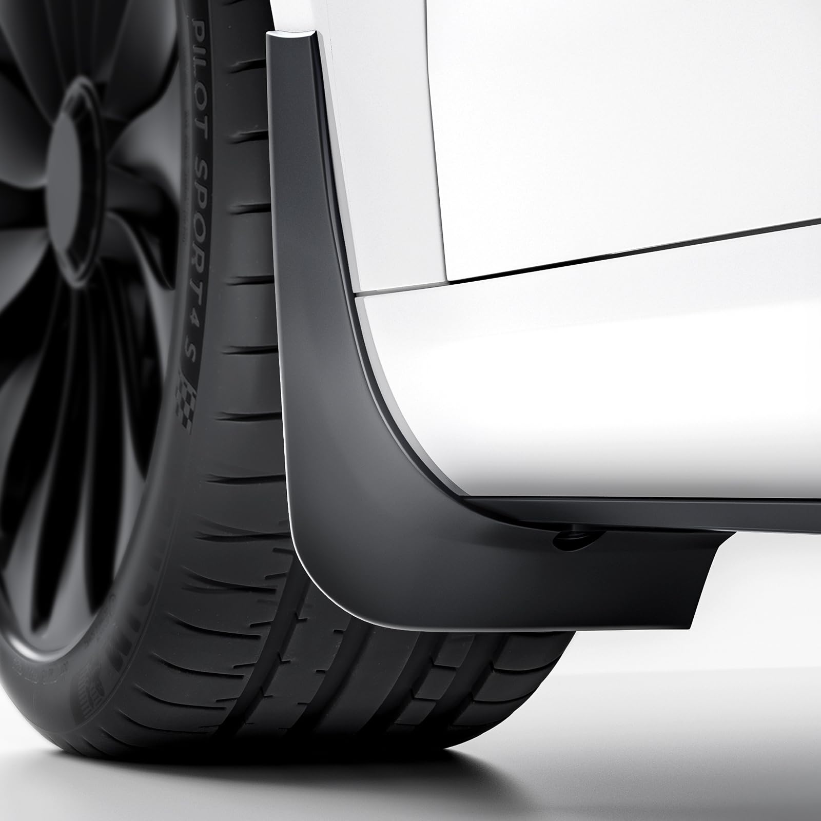 Reevaa 2025 Tesla Model 3 Highland Accessories - Mud Flaps [No Drilling Required] All-Weather Mud Guard Body Kits For Model 3 Hi