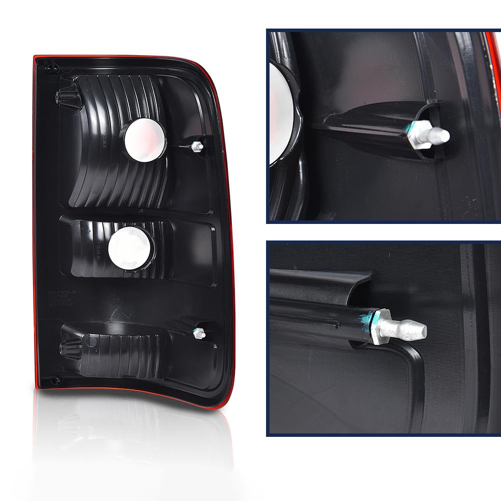 Pit66 Tail Lights Compatible With Ford F150 2004-2006 Rear Light Lamp Assembly Drive & Passenger Side