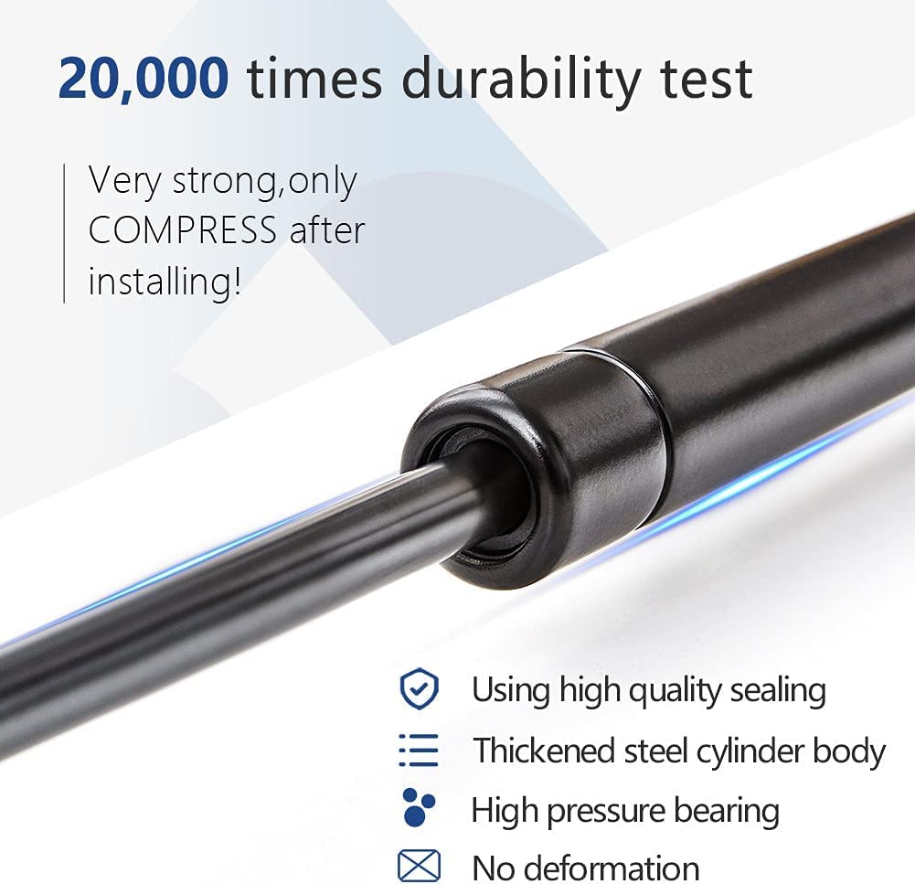 ARANA 10 inch 20LB/89N Gas Strut Shocks Lift Supports for Ranger Boat Hatch Boat Rod Locker Cooler Snap Box RV Cabinet Door Caml