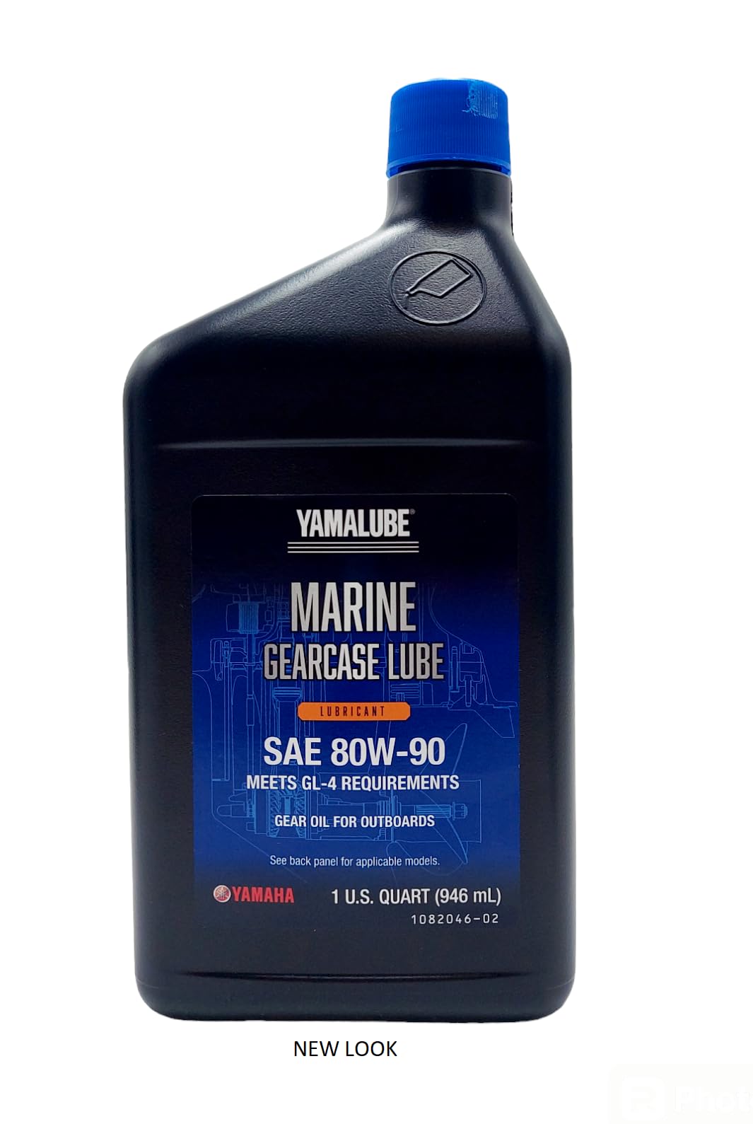 Yamaha Original OEM Yamalube Acc-GEARL-UB-QT Marine Lower Unit Gearcase Lube Yamalube OEM - 4 Quarts