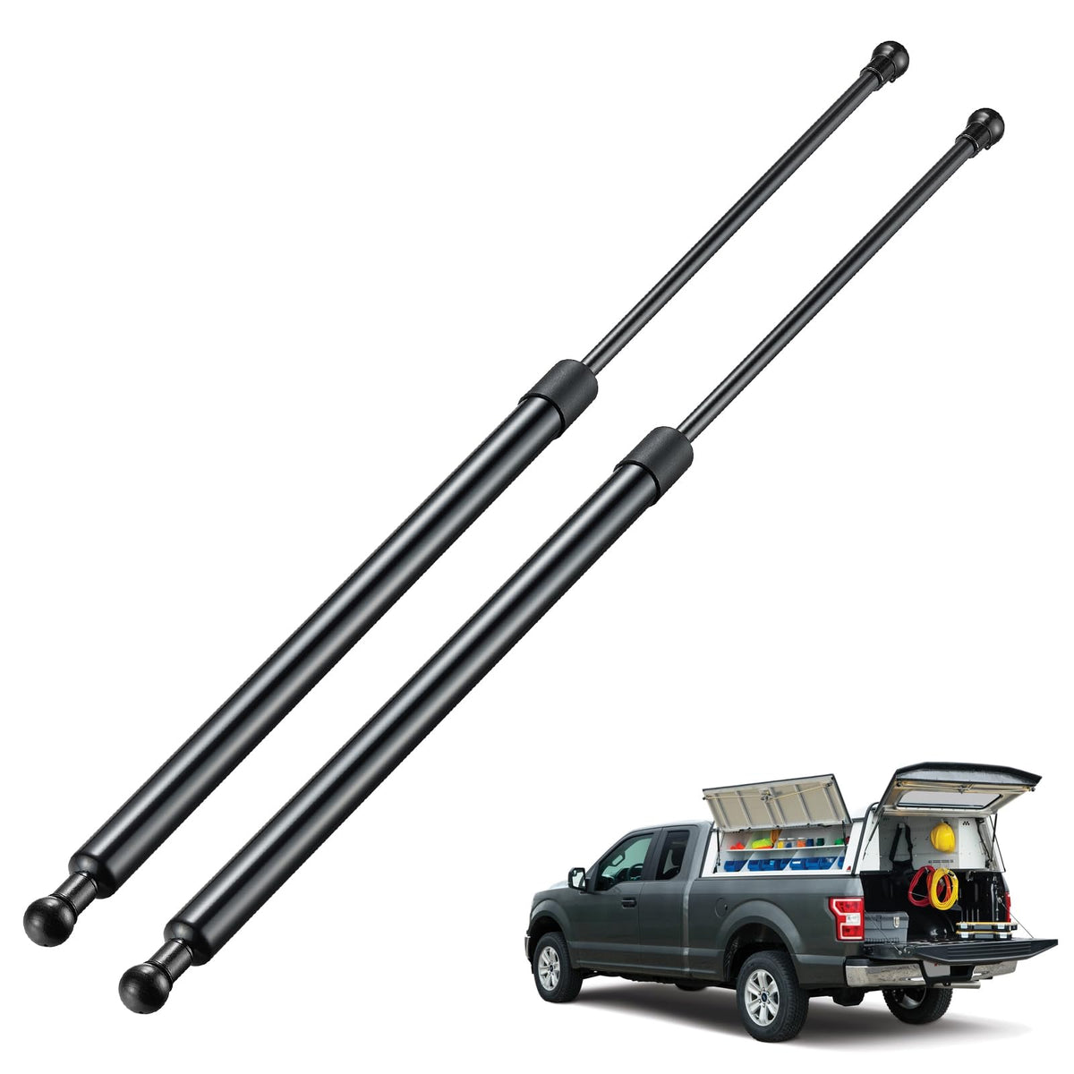 Bdfhyk 4568 29.5Inch 85Lbs (380N) Gas Shocks Struts Lift Support For Tonneau Cover Truck Cover Pickup Topper Diy Builds Basement