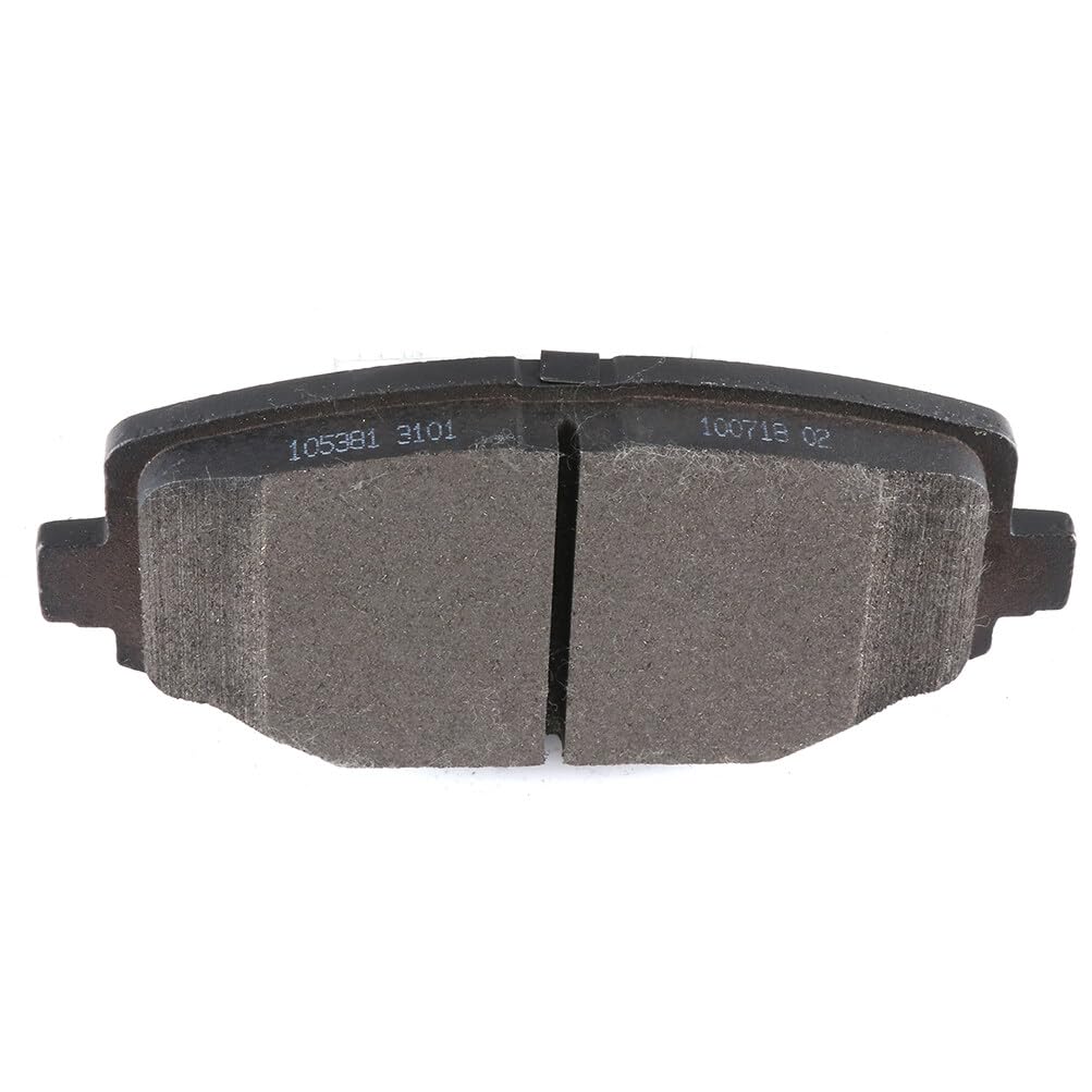 Scitoo D1596 D1273 Front Rear Brake Pads Sets Fit For Chrysler Town & Country 12-16,For Dodge Grand Caravan 12-16,For Dodge Jour