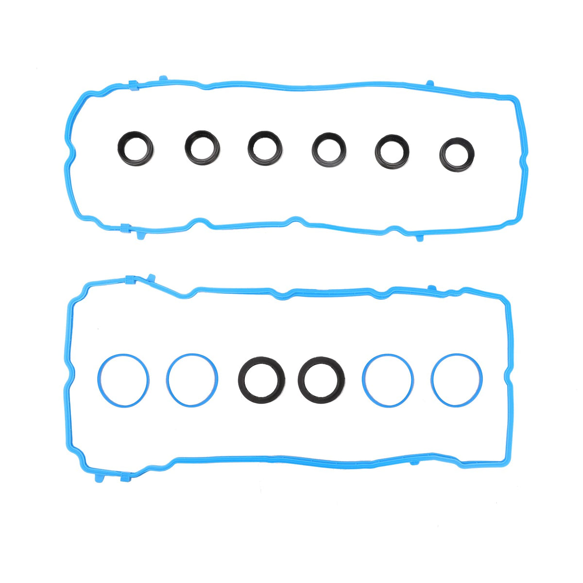 Valve Cover Gasket Set - Compatible With 3.6L V6 Dodge Journey, Durango, Avenger, Jeep Cherokee, Wrangler, Ram 1500, Promaster, Chrysler 200, 300 - Replace Vs50805R, 5184596Ae