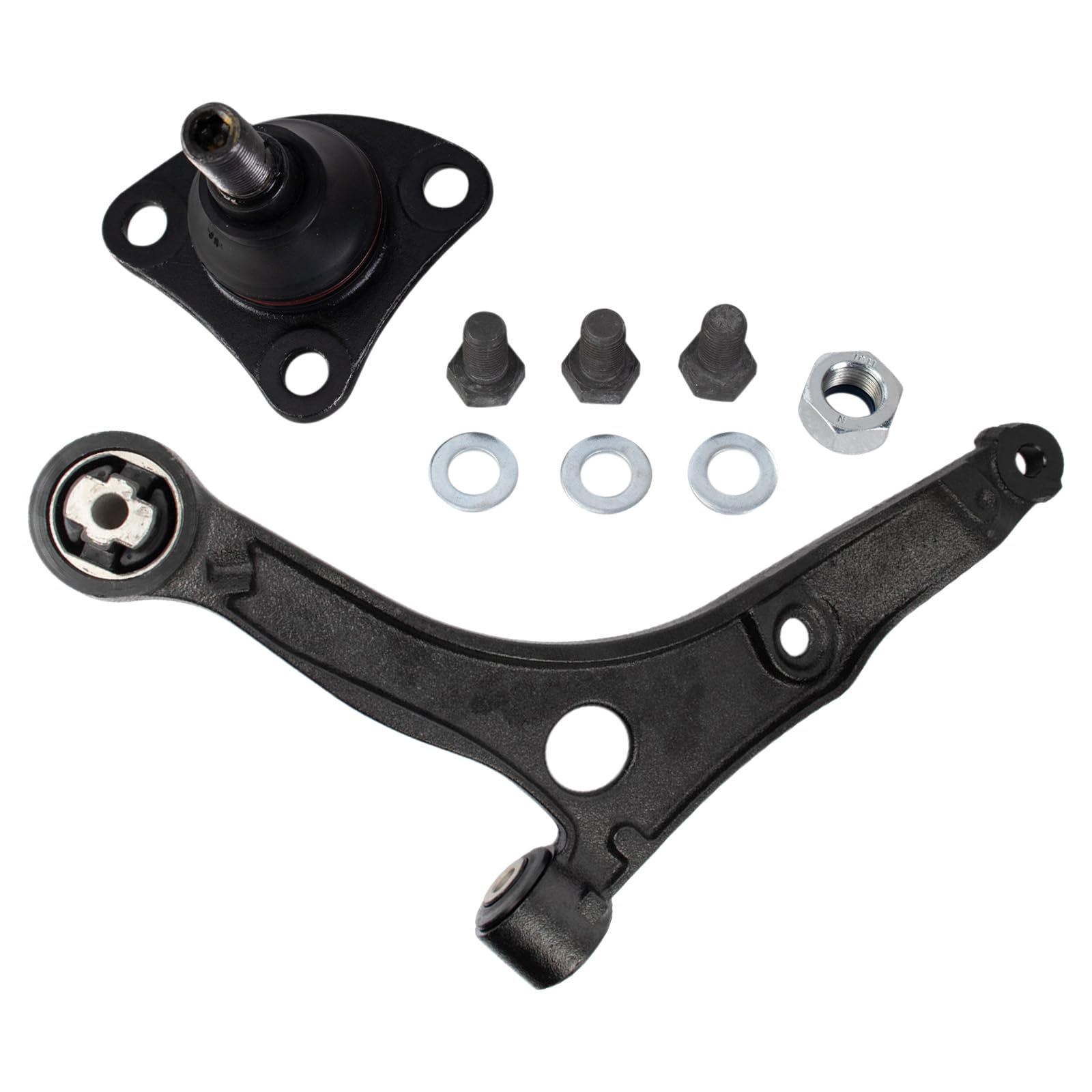 Trq Front Right Lower Control Arm With Ball Joint Set Passenger Side Compatible With 2014-2022 Ram Promaster 1500 Promaster 2500