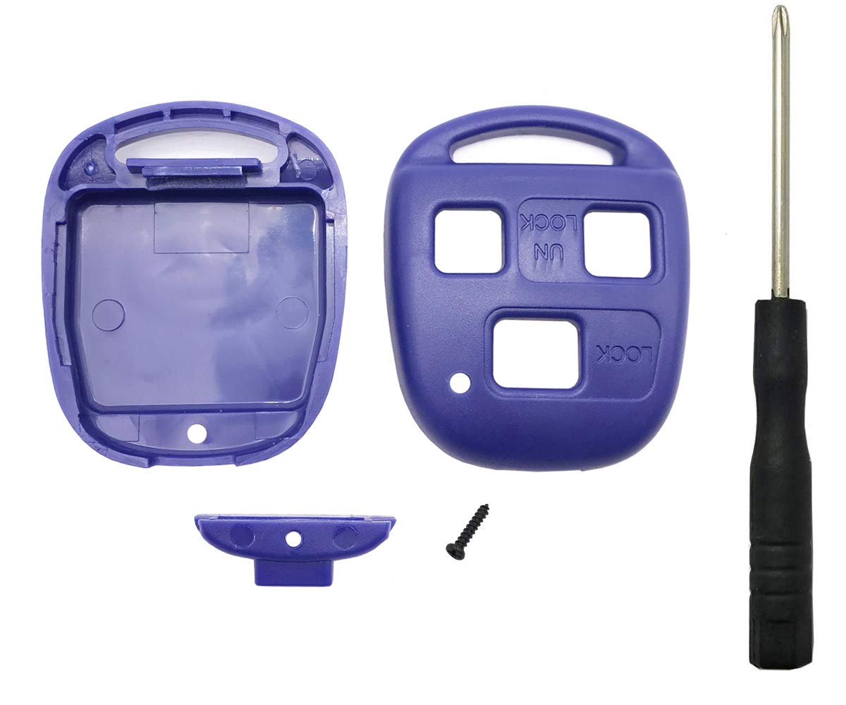 Horande Replacement Key Fob Cover Case fit for Leuxs ES GS GX is LS LX RX SC IS300 IS330 ES300 ES330 RX300 RX330 RX350 LX470 GS3