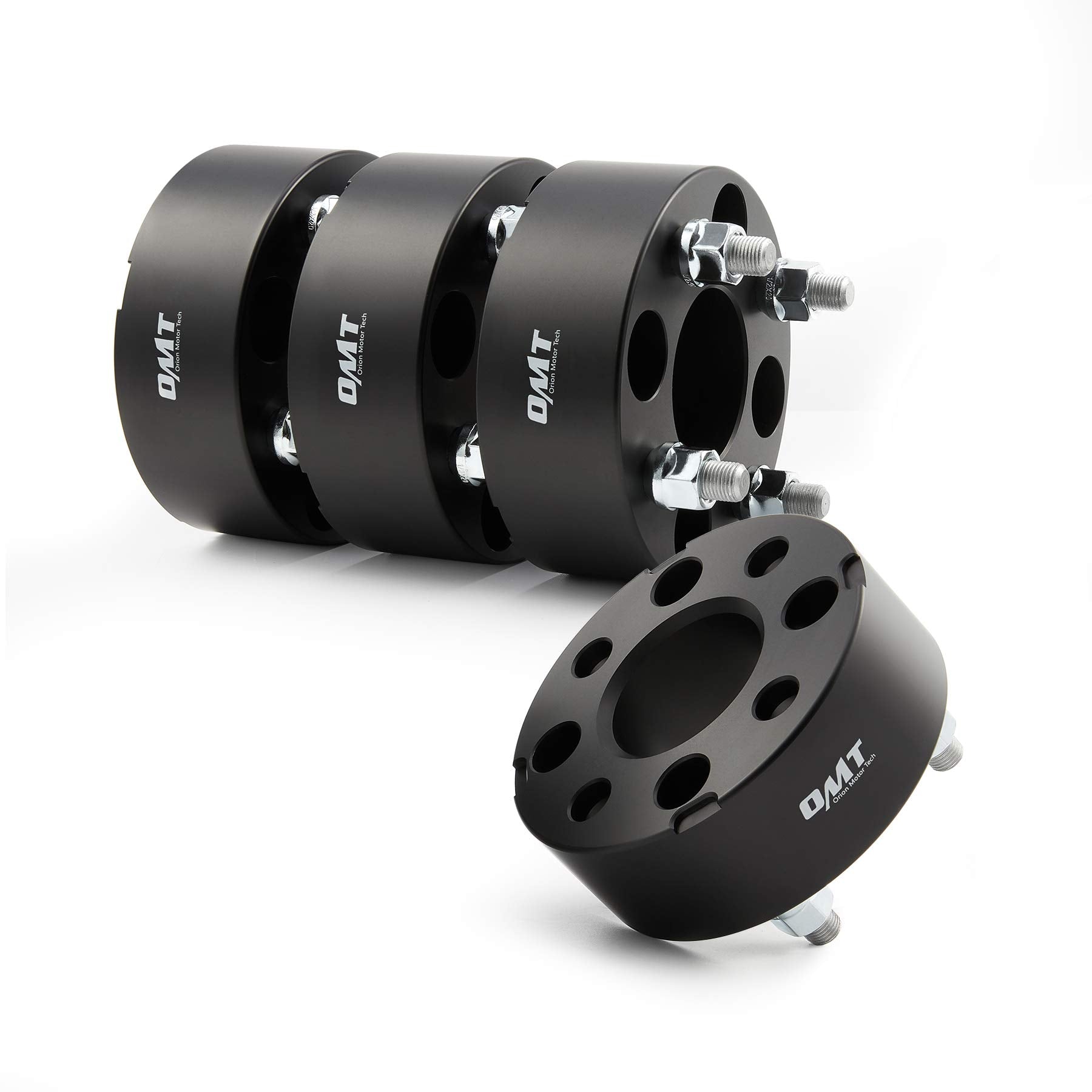 Orion Motor Tech 4X100 Wheel Spacers, Golf Cart Wheel Spacers Compatible With Ezgo Ez Go Golf Cart Club Car Atv, 2' Wheel Spacers With 1/2'-20 Studs, Set Of 4