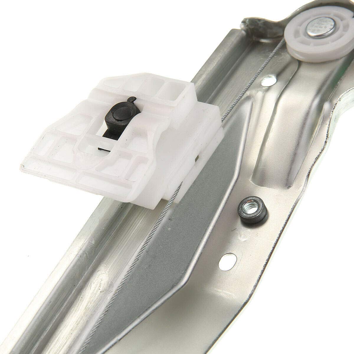 YHTAUTO Front Driver Side Power Window Regulator for Dodge Grand Caravan, Ram C/V, Volkswagen Routan, Chrysler Town & Country, Silver