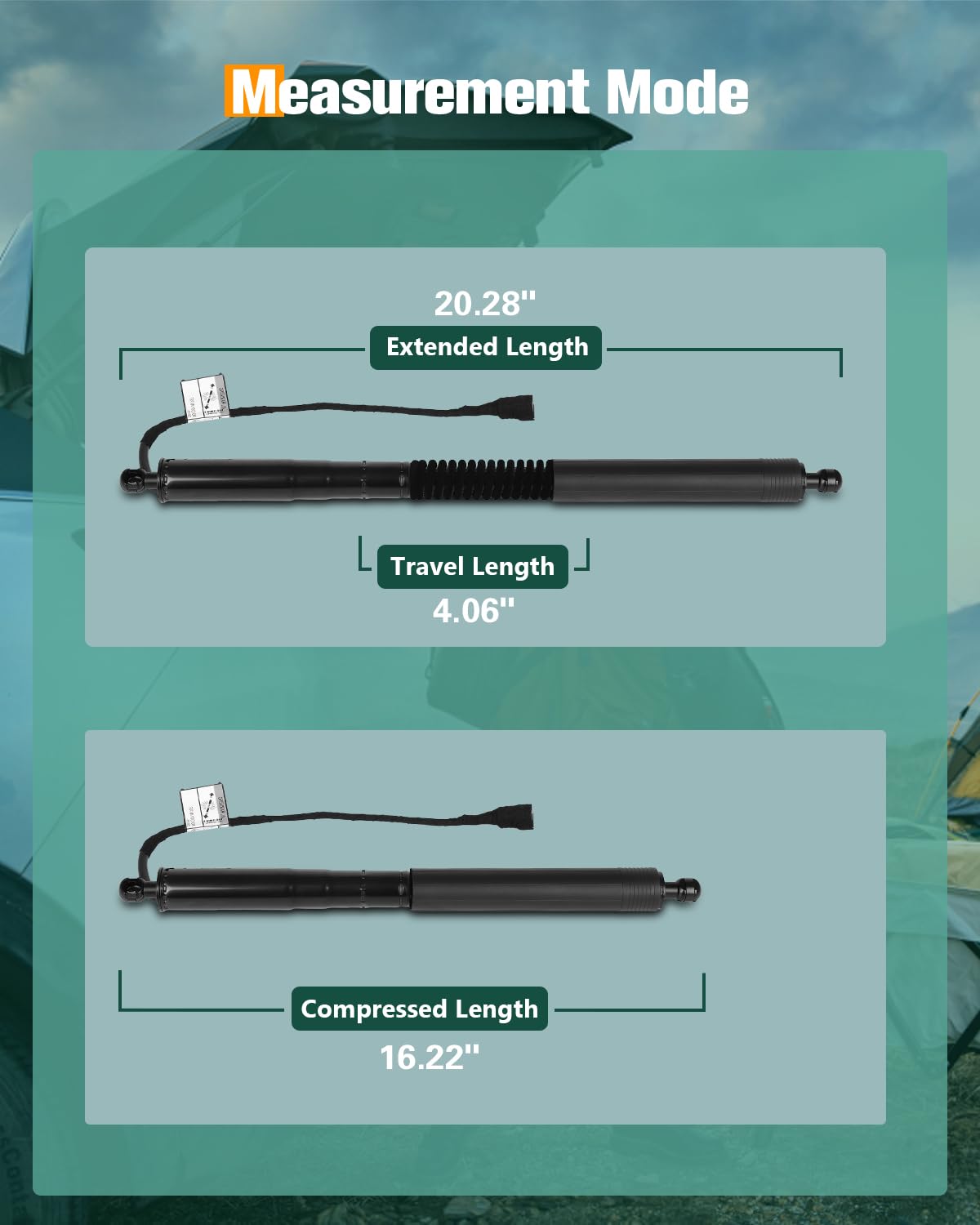 Scitoo Rear Right Tailgate Power Lift Support Shock Strut Fit For Bmw X3 2018-2021 -Replace 51247397322