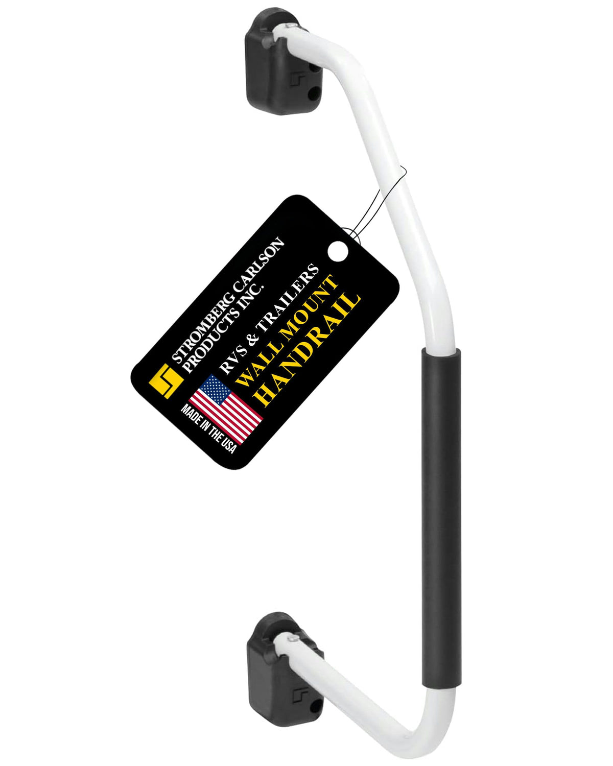 Stromberg Carlson AM-200 Lend A Hand Assist Rail - RVs & Trailers Wall Mount Handrail, RV Door Handle, Ideal for RVs & Trailers,