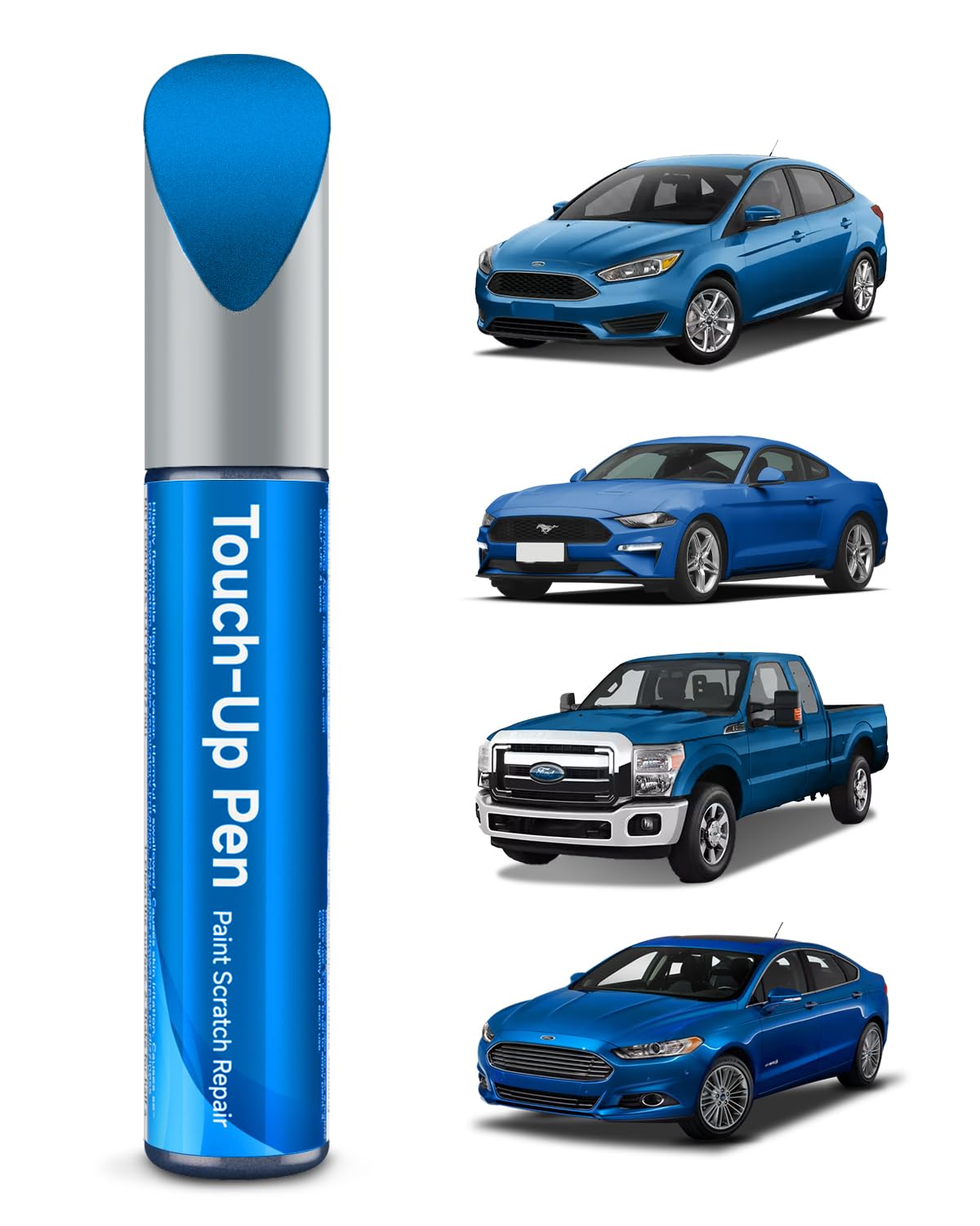 E7 Velocity Blue Metallic Touch Up Paint Compatible with Ford Exact Match Touch Up Paint Car Scratch Repair