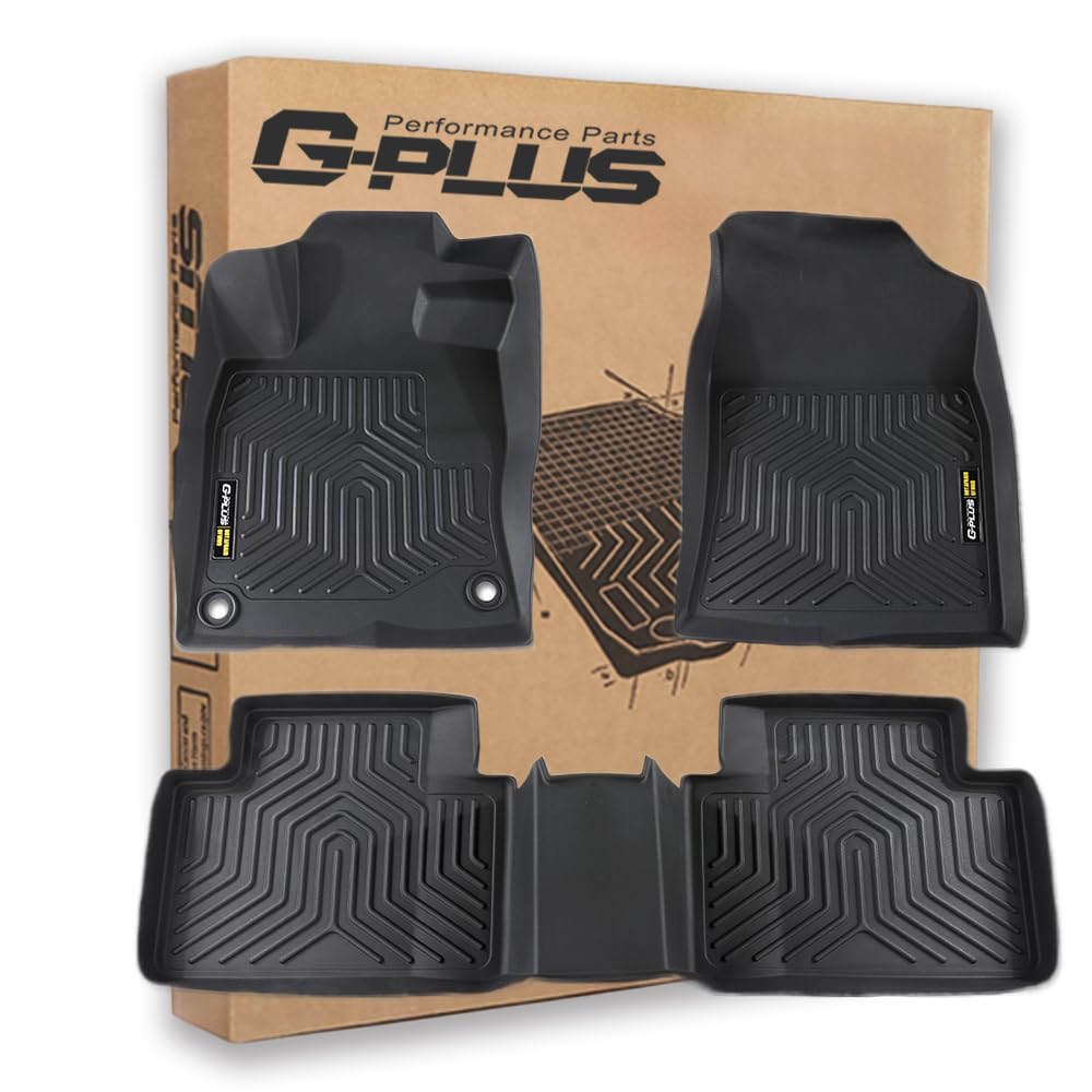 G-PLUS Floor Mats Compatible with Honda Civic Sedan 4-Door 2016-2021/Fit Honda Civic Hatchback 2016-2021/Fit Coupe 2-Door 2016-2
