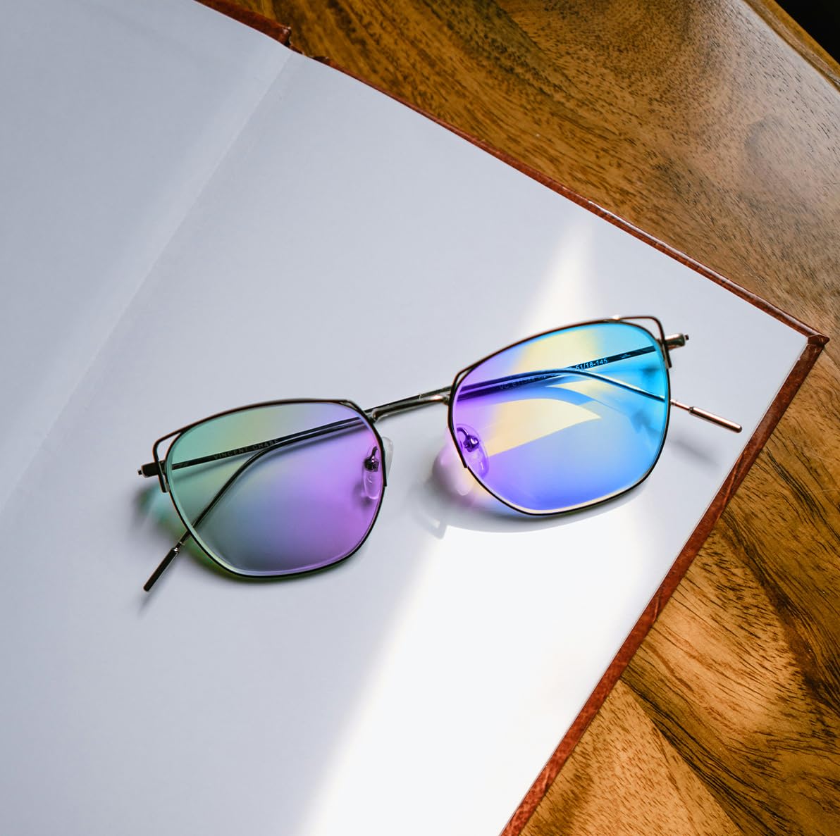 Vvivid Transparent Colorful Vinyl Window Tinting Sheets (6Ft X 4.9Ft, Chameleon)