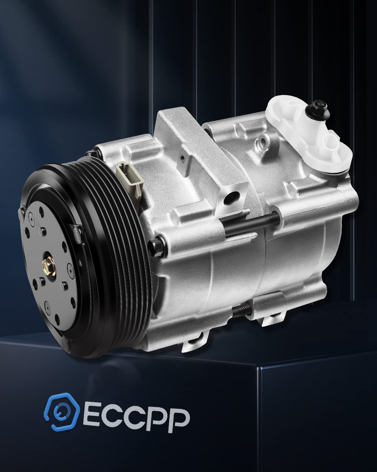 Eccpp Ac Compressor 2002-2007 For Ford For F-150 For F-250 For F-350 For F-550 Super Duty F53 Ac Compressor With Clutch