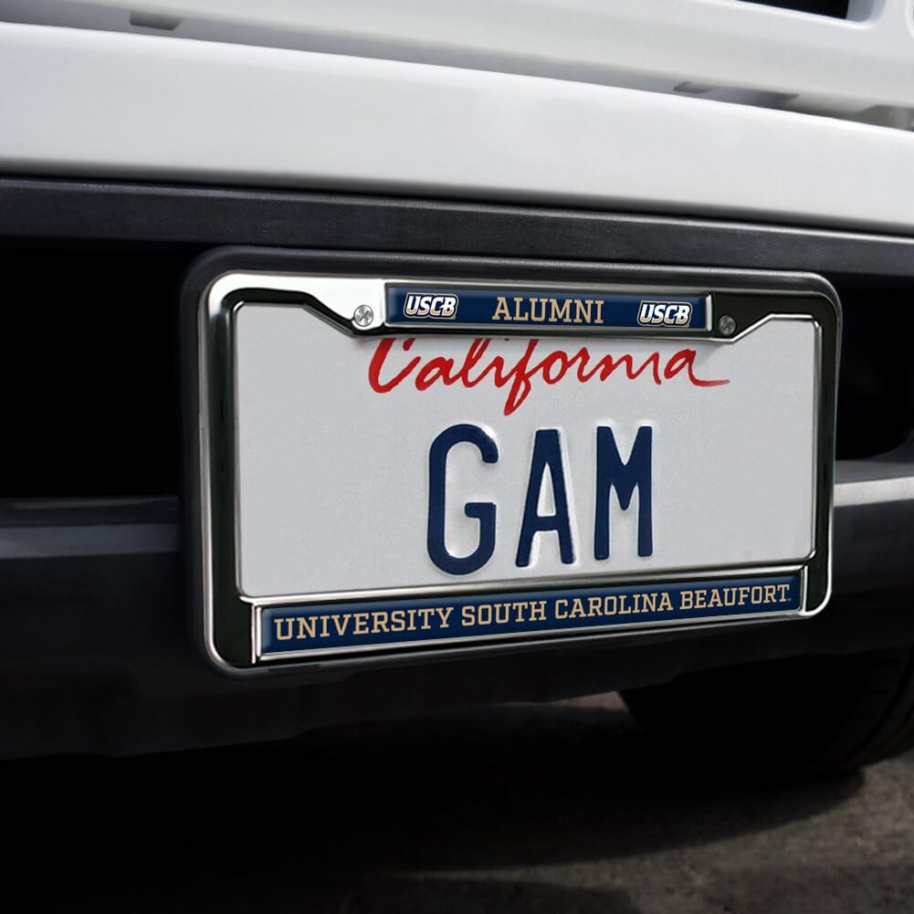 University of South Carolina Beaufort Alumni Full Size Standard License Plate Metal Frame