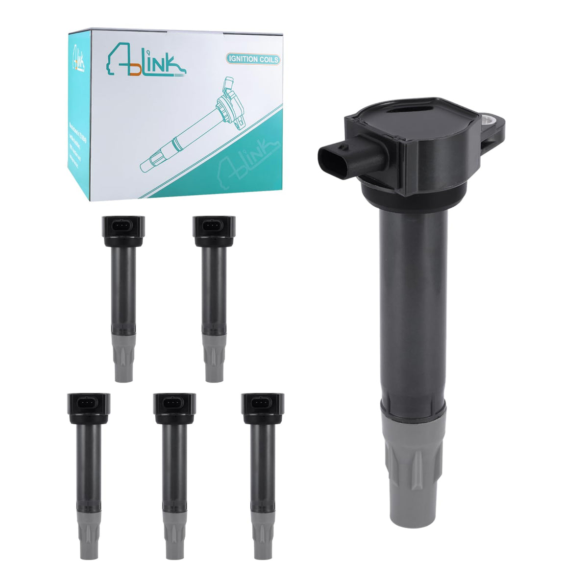 Aulink 6Pcs Uf502 Ignition Coil Pack For Chrysler 300 Pacifica Sebringtown & Country,For Dodge Avenger Grand Caravan Challenger