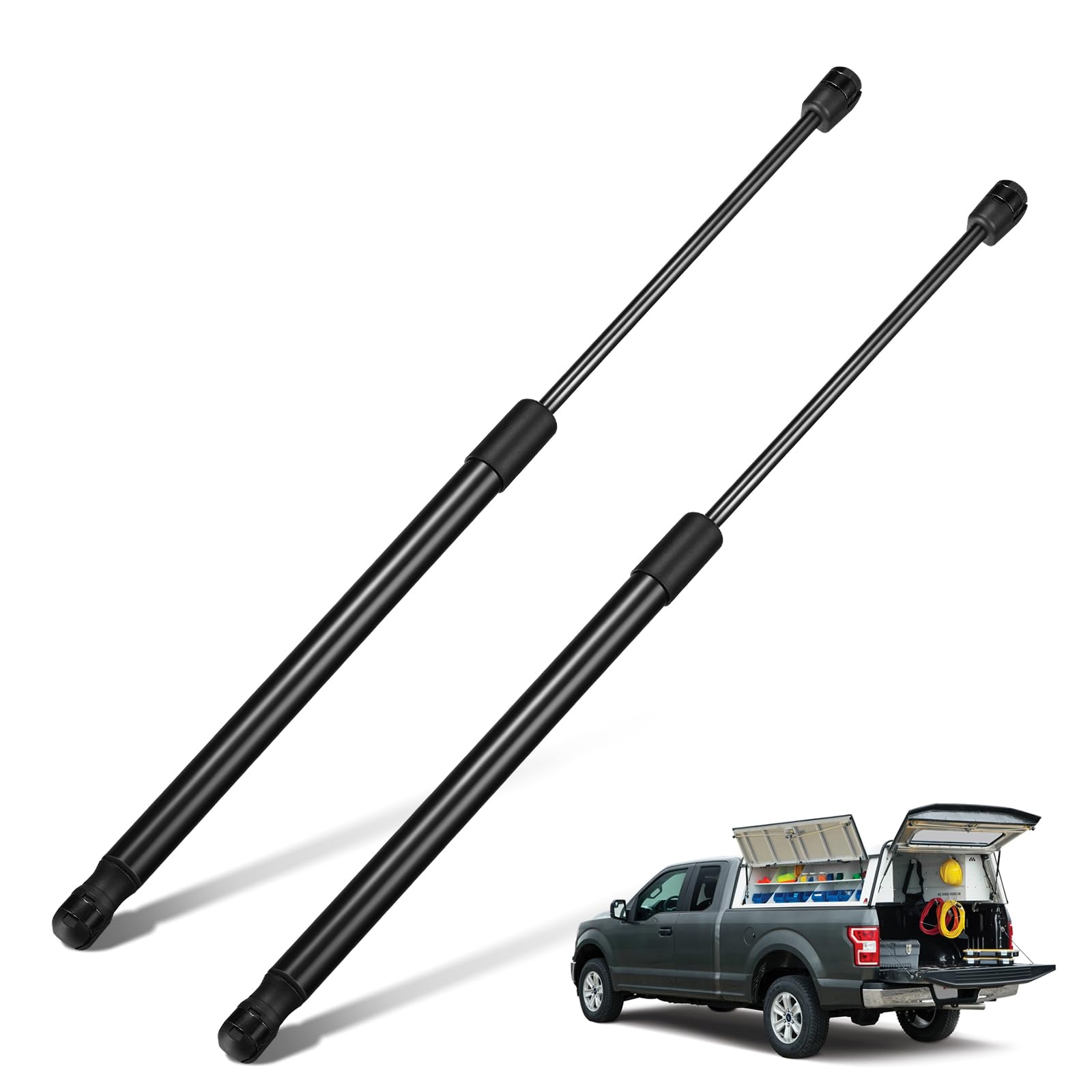 Bdfhyk C16-08055 20Inch 120Lbs (533N) Gas Shocks Struts Lift Support For Are Atc Leer Camper Shell Awning Snugtop Topper Canopy