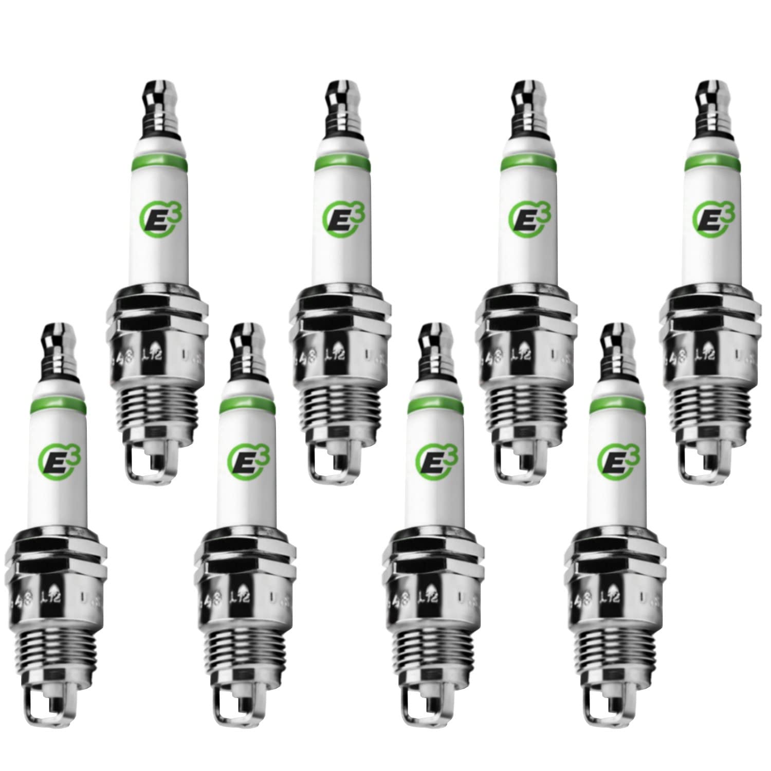 E3.42 E3 Premium Automotive Spark Plugs (8-Pack)