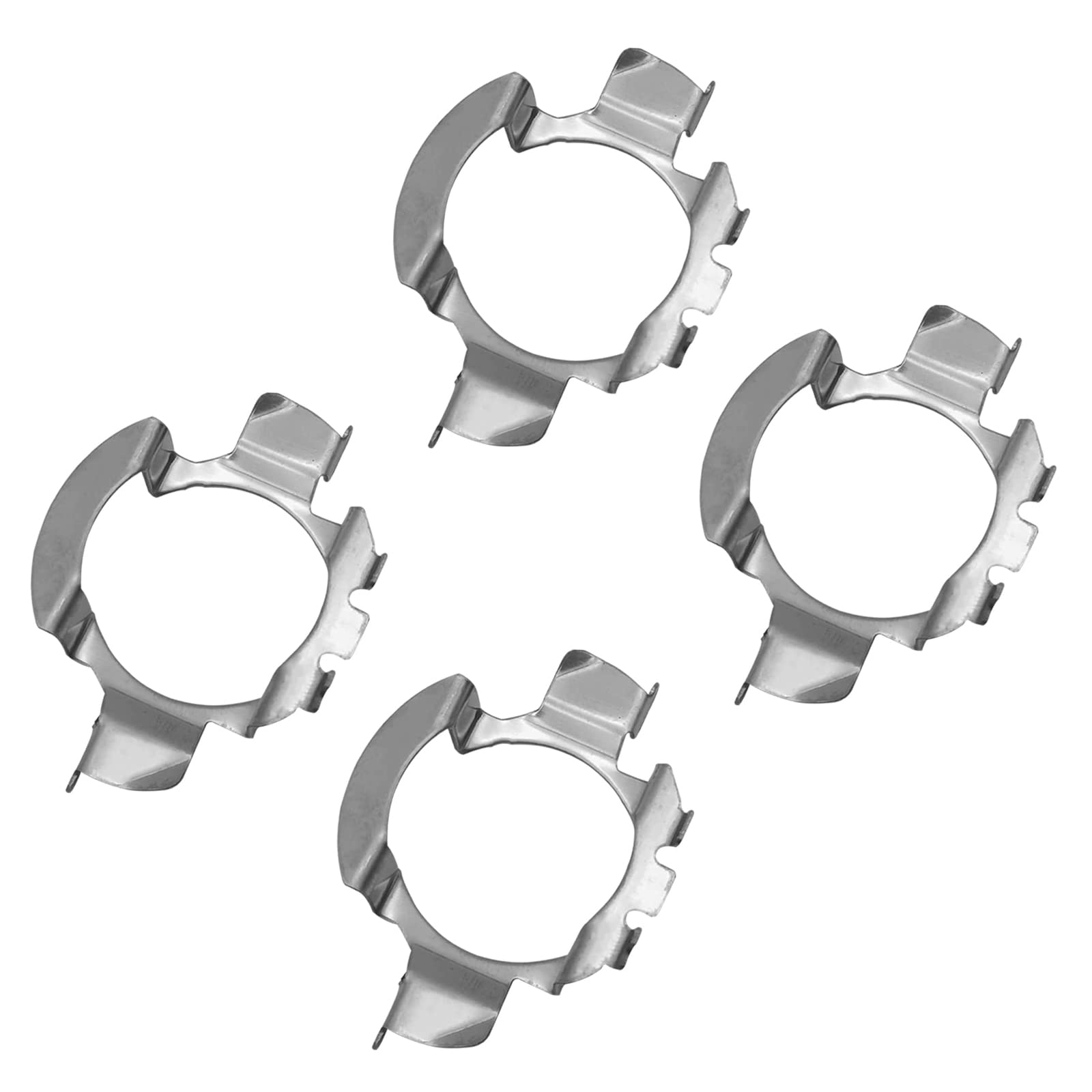 2Pair H7 Led Adapter Led Headlamp Retainer, H7 Led Headlamp Adapter Bulb Base Holder Socket Retainer Compatible With Vw/Mercedes