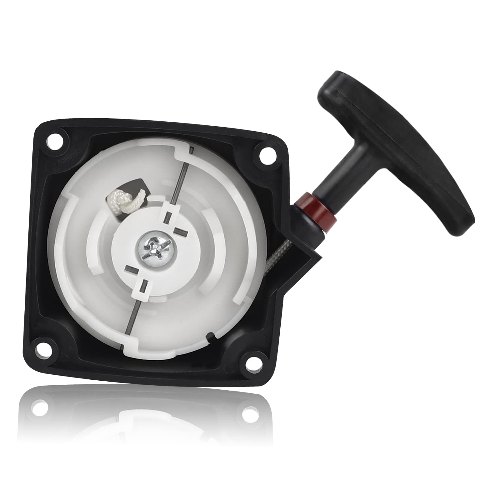 FLYPIG Recoil Starter Pull Start Starter for 33cc 43cc 47cc 49cc 50cc Engine Pocket Bike Dirt Bike Gas Scooter Chopper ATV Quad Mini-Choppers Earthquake E43 Earth Auger Power Head Recoil Pull Start