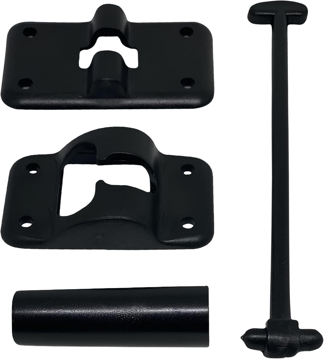 NU-SET | RV010 RV Door Holder | RV Accessories & Door Hardware (Black) (RV010B)