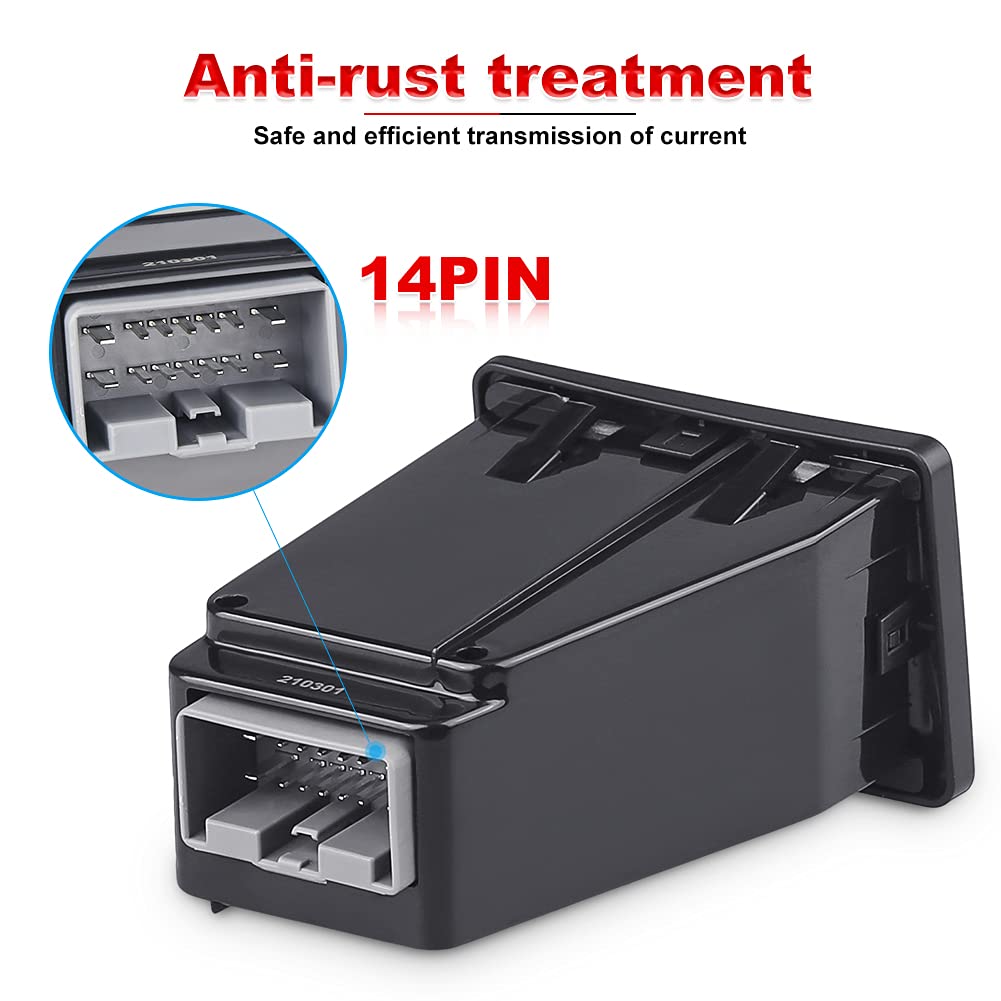 JDMON Compatible with Trailer Brake Control Module Kit Module Ford F-150 2015 2016 2017 2018 2019 2020 in-Dash Trailer Brake Con