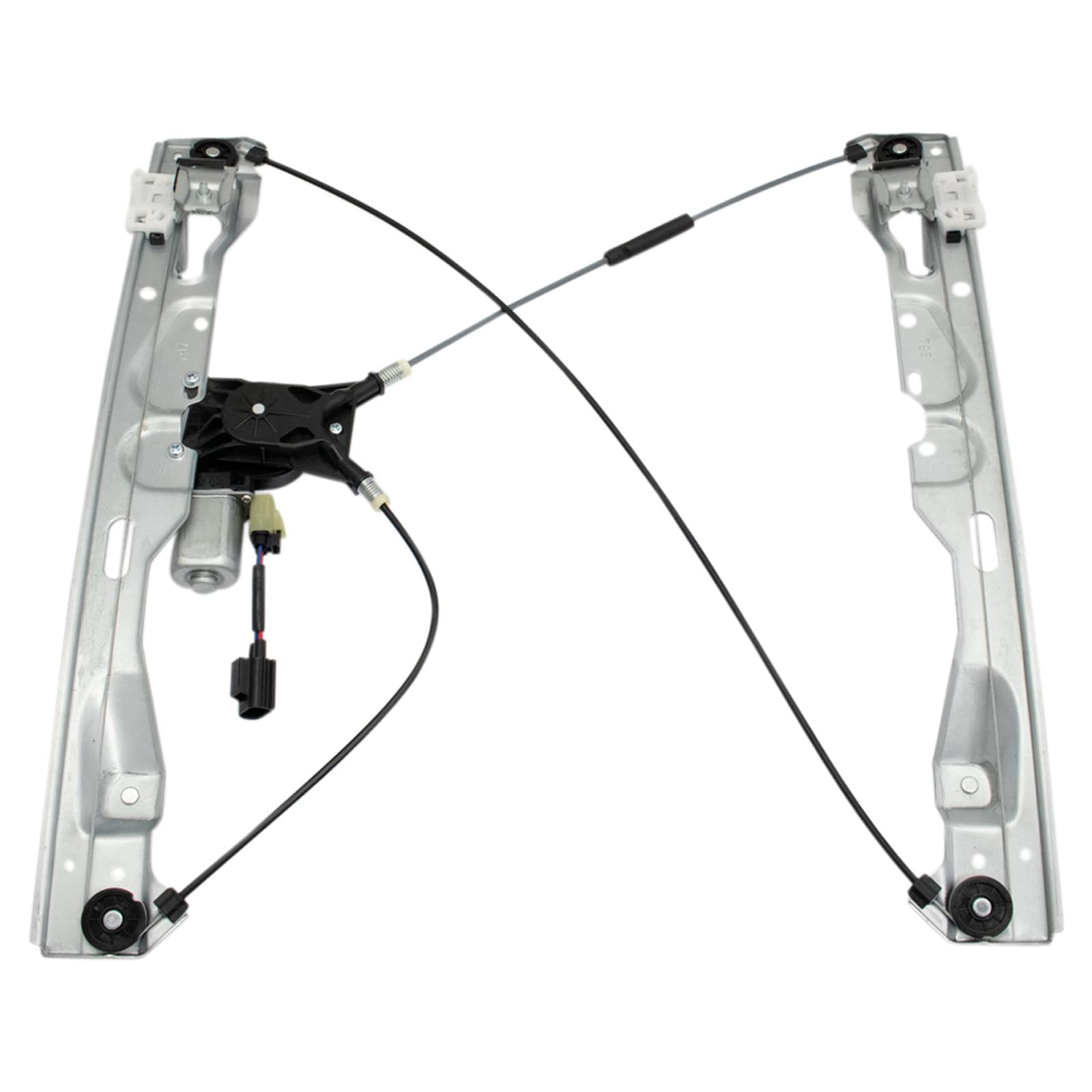 Trq Front Left Power Window Regulator & Motor Assembly Drivers Side Compatible With 2009-2010 Ford F-150 Fo1350168