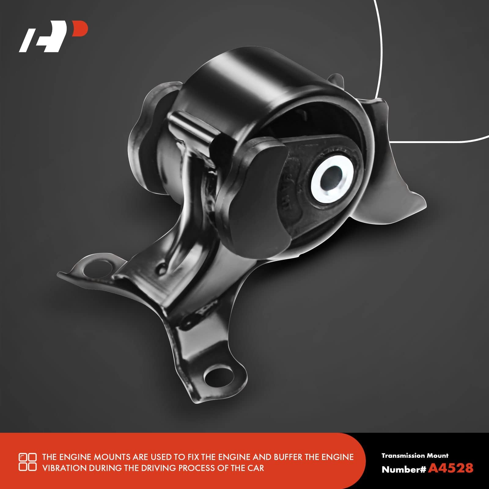 A-Premium 4PCS Engine Motor Mount Transmission Mount Set [Manual Transmission] Compatible with Honda Civic 2002-2005 Hatchback & Acura RSX 2002-2006 Coupe, L4 2.0L, Replace# 50840S6MJ01, 50805SCVA01