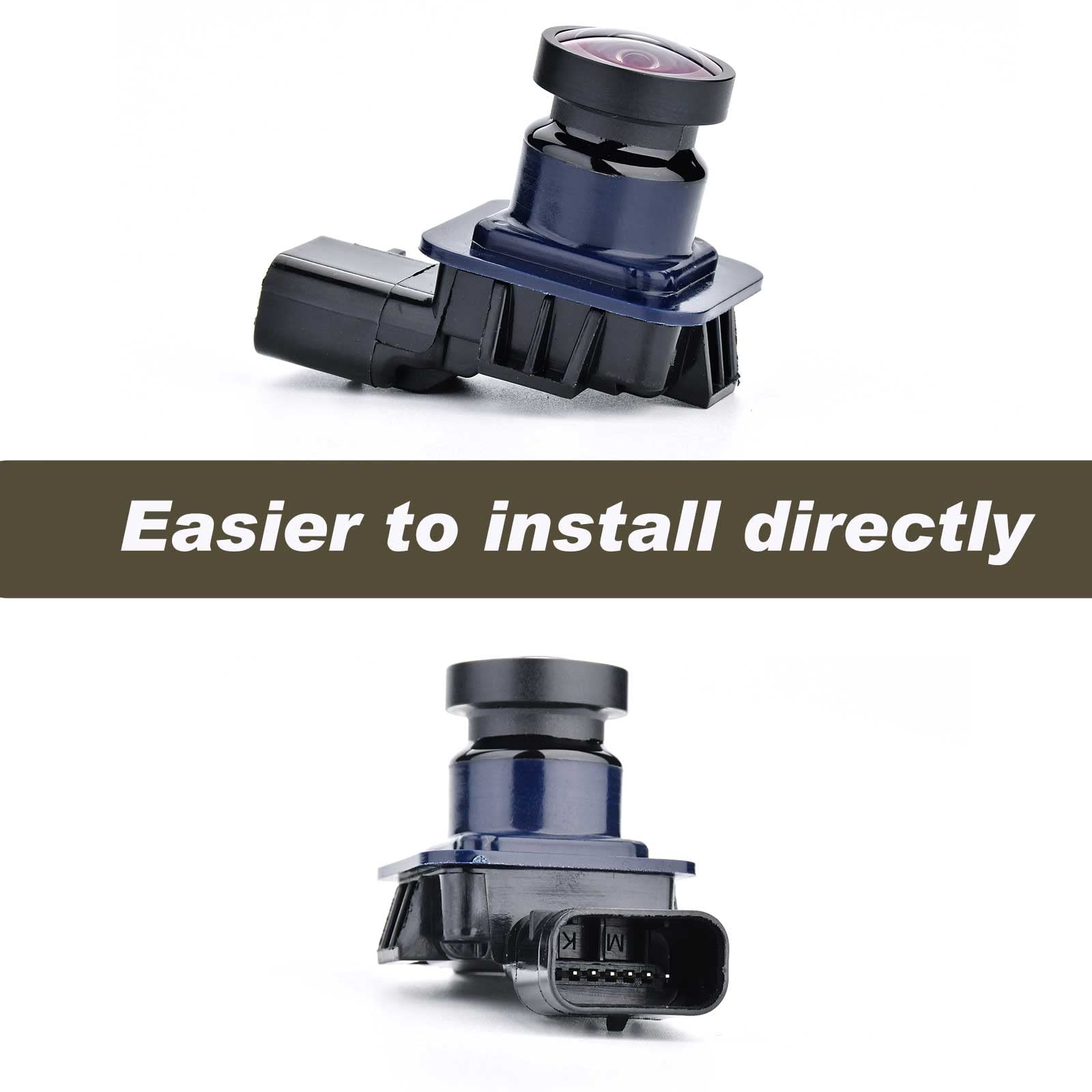 Rear View Backup Camera Compatible With Ford Escape 2014 2015 2016 Parking Assist Camera Replace# Gj5T19G490Ad Gj5T-19G490-Ab Ej