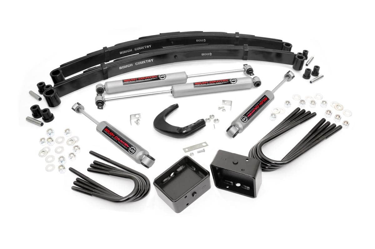 Rough Country 4' Lift Kit For 1977-1987 Gm C10/C15 K10/K15 K5 Blazer - 145.20